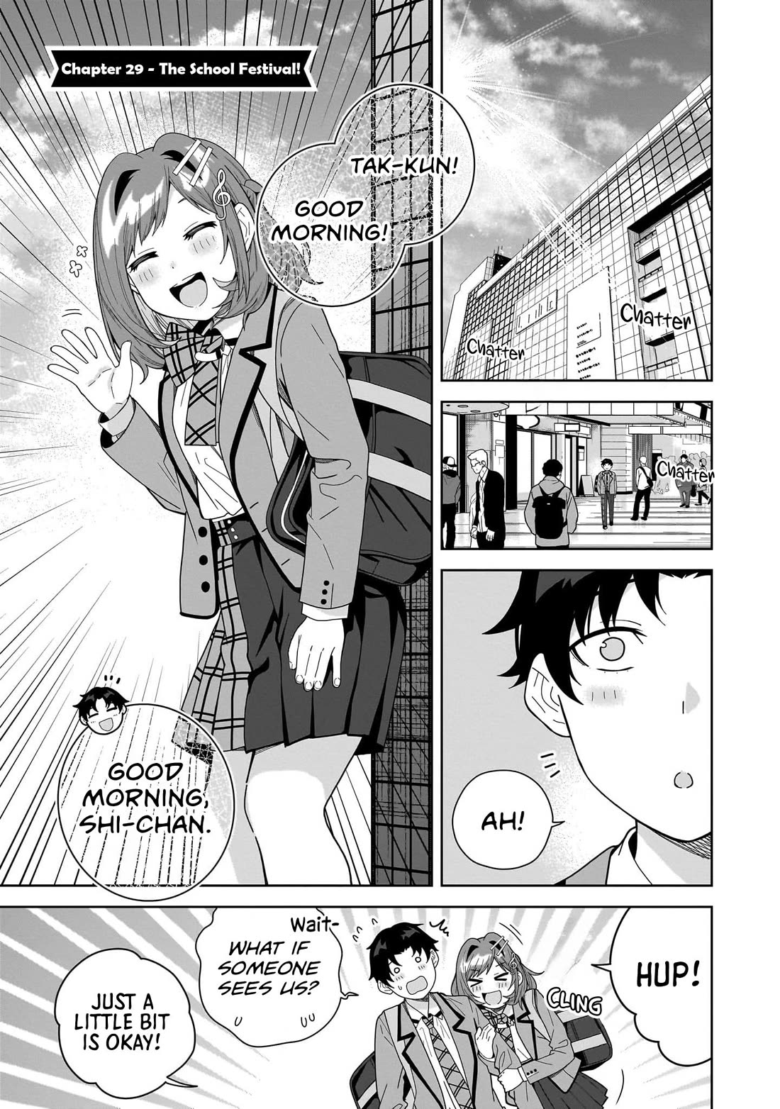 The Idol Girl in My Class Is Acting Suspiciously Chapter 29 page 1 - Chapter 29: The School Festival!