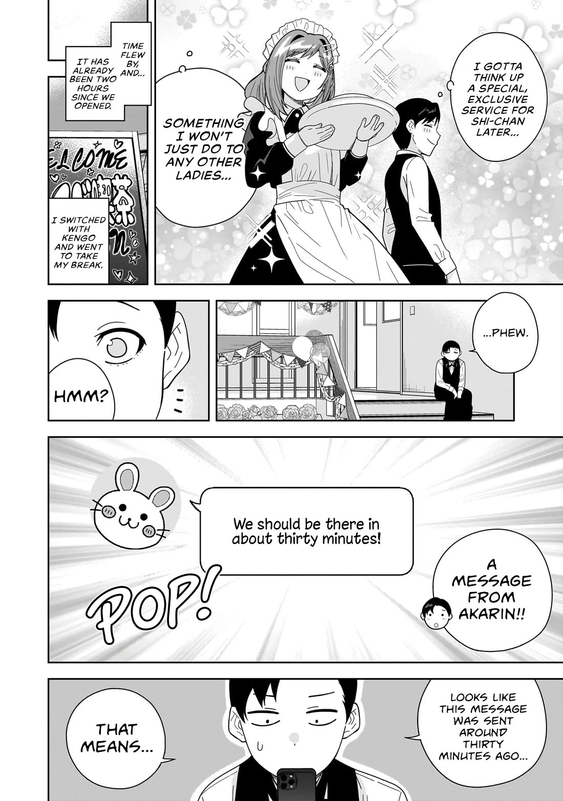 The Idol Girl in My Class Is Acting Suspiciously Chapter 29 page 14 - Chapter 29: The School Festival!