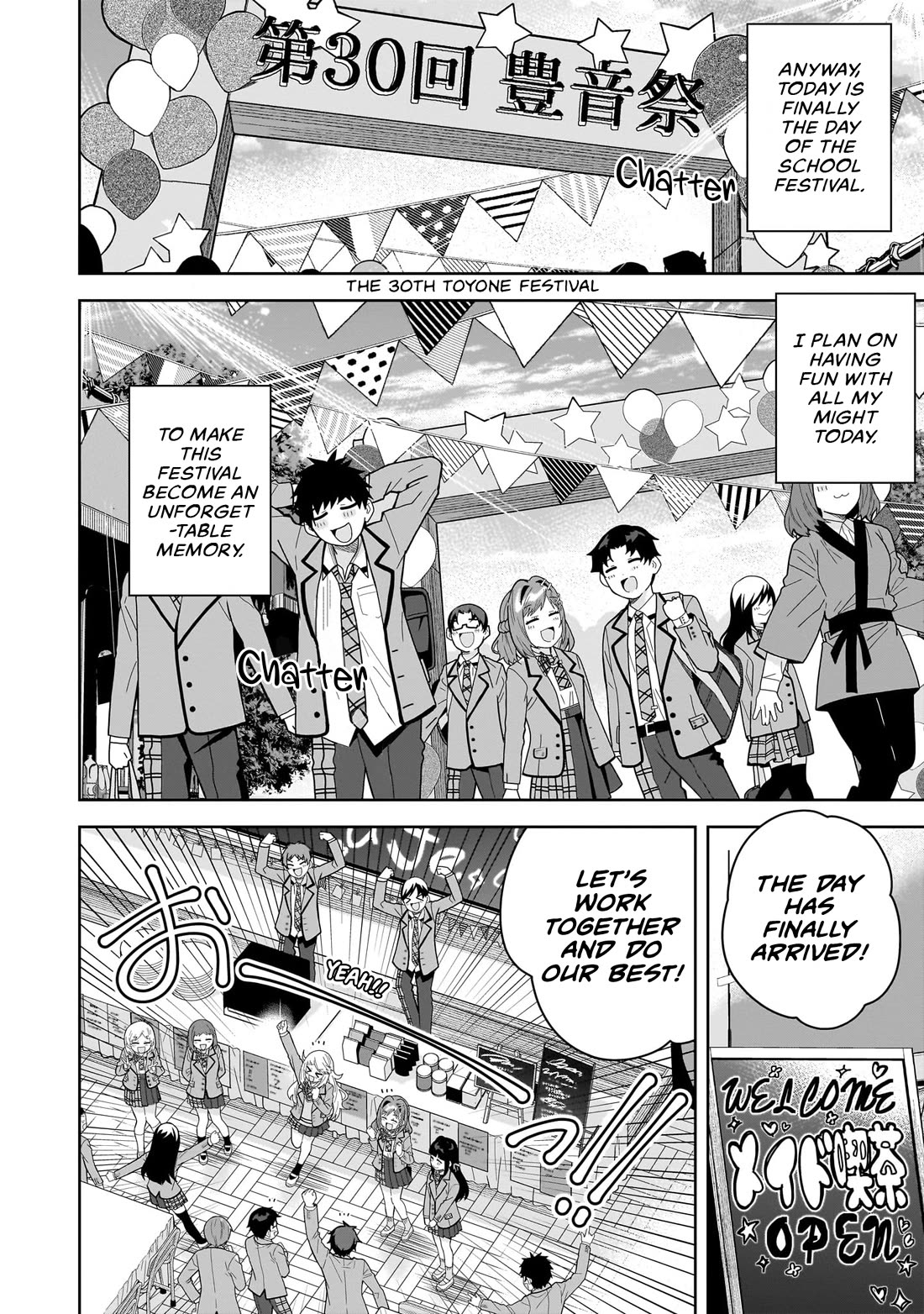 The Idol Girl in My Class Is Acting Suspiciously Chapter 29 page 2 - Chapter 29: The School Festival!
