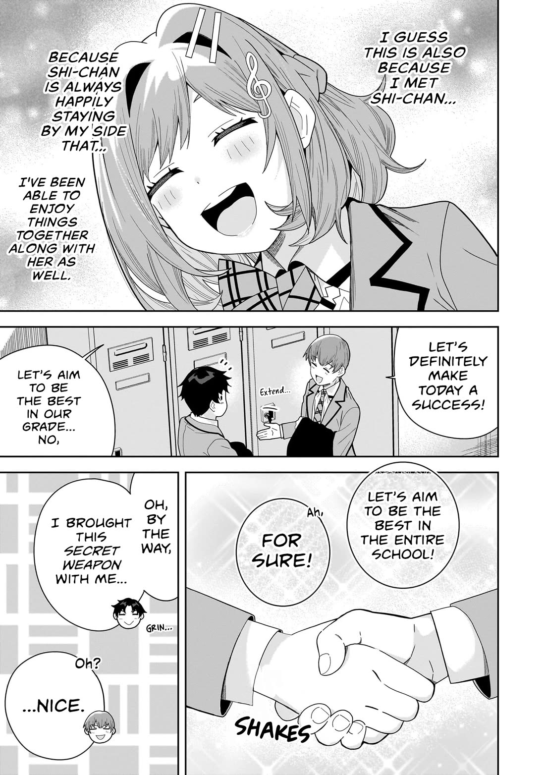 The Idol Girl in My Class Is Acting Suspiciously Chapter 29 page 5 - Chapter 29: The School Festival!