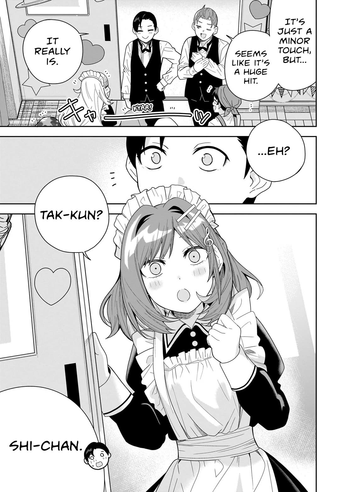 The Idol Girl in My Class Is Acting Suspiciously Chapter 29 page 7 - Chapter 29: The School Festival!