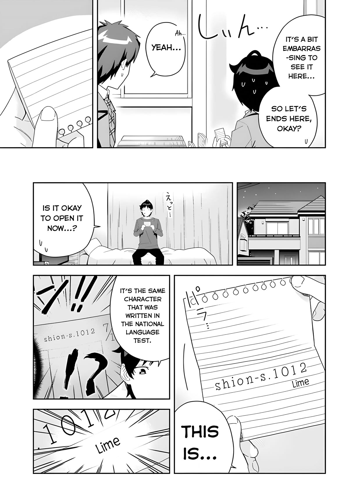 The Idol Girl in My Class Is Acting Suspiciously Chapter 3 page 11 - Chapter 3: Special fingers