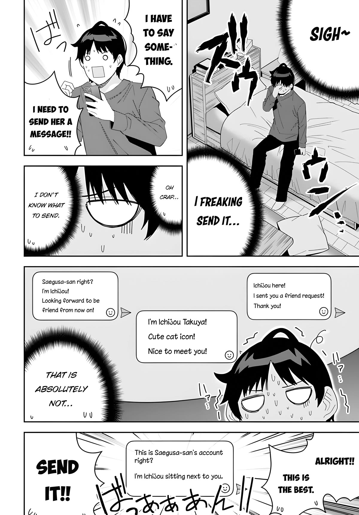 The Idol Girl in My Class Is Acting Suspiciously Chapter 3 page 14 - Chapter 3: Special fingers