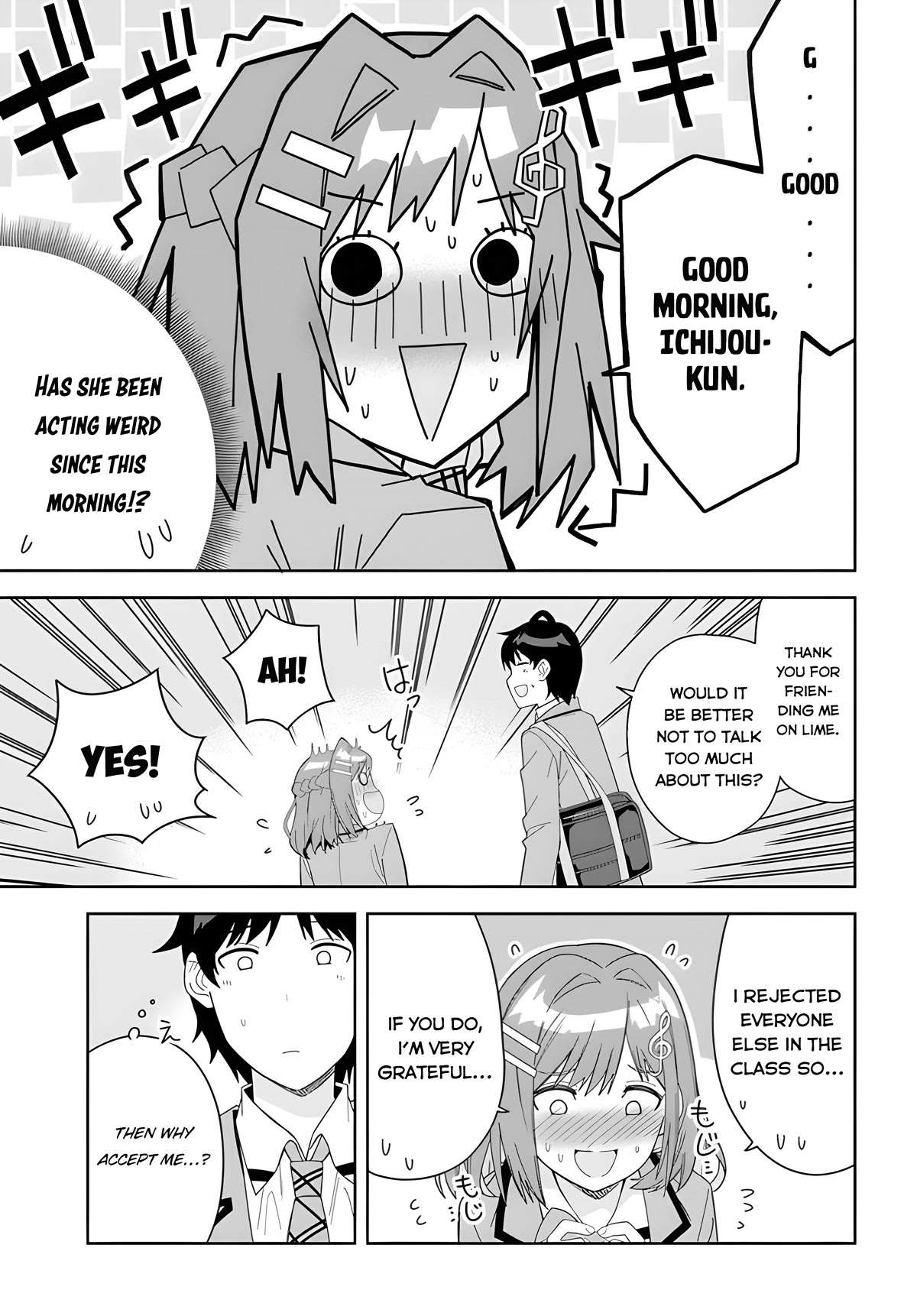 The Idol Girl in My Class Is Acting Suspiciously Chapter 3 page 19 - Chapter 3: Special fingers