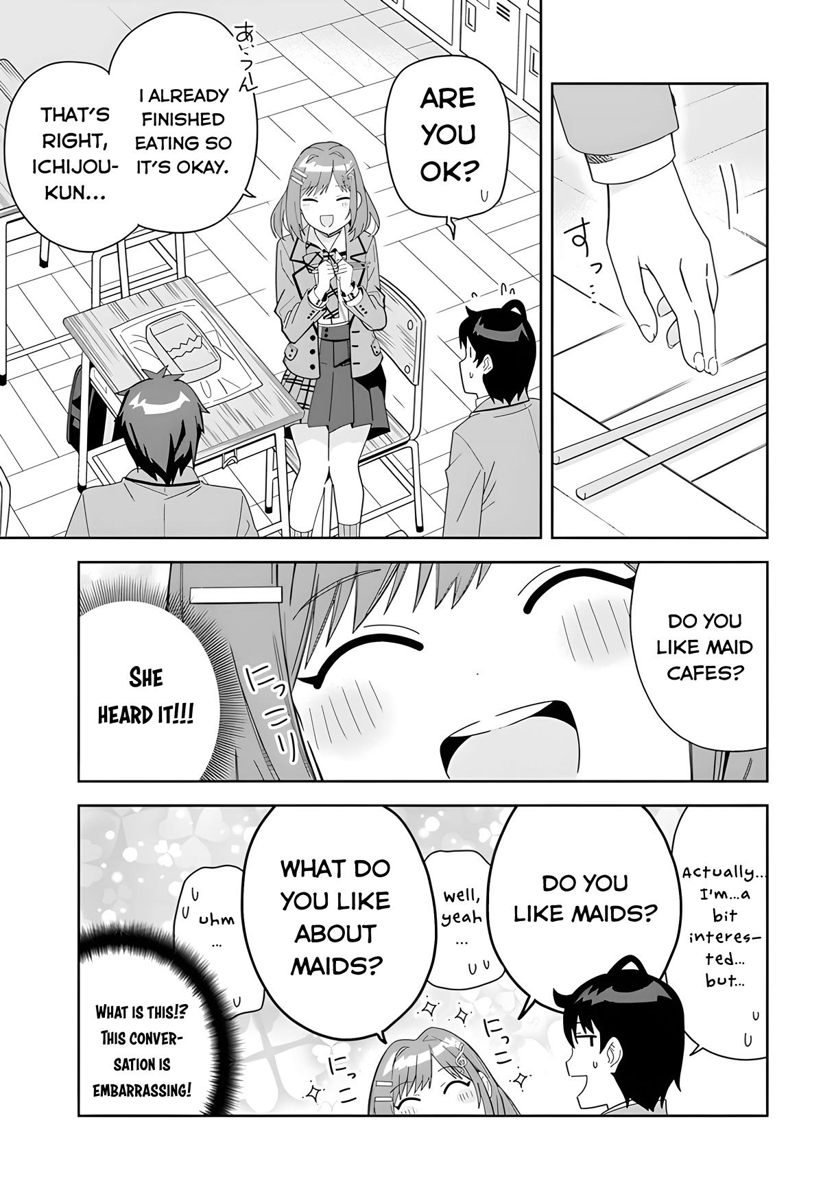 The Idol Girl in My Class Is Acting Suspiciously Chapter 3 page 23 - Chapter 3: Special fingers