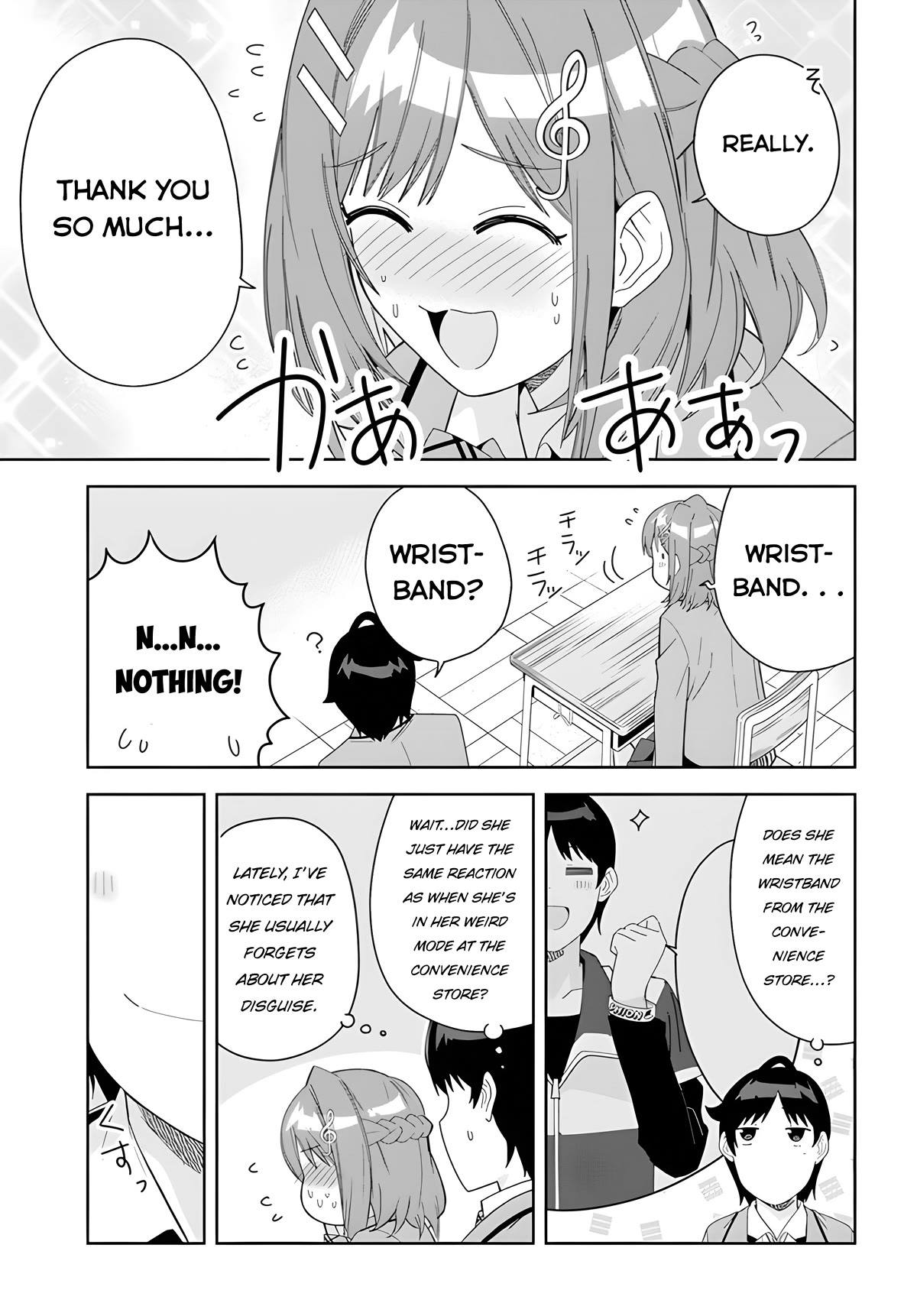 The Idol Girl in My Class Is Acting Suspiciously Chapter 3 page 5 - Chapter 3: Special fingers