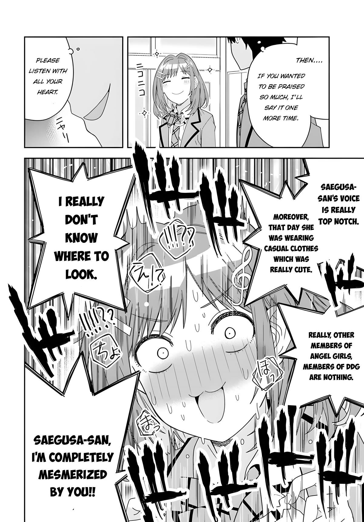 The Idol Girl in My Class Is Acting Suspiciously Chapter 3 page 8 - Chapter 3: Special fingers