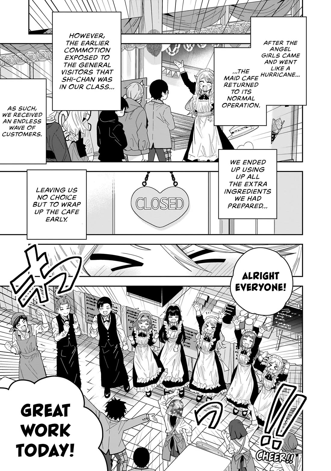 The Idol Girl in My Class Is Acting Suspiciously Chapter 30 page 11 - Chapter 30: Angel Surprise!?