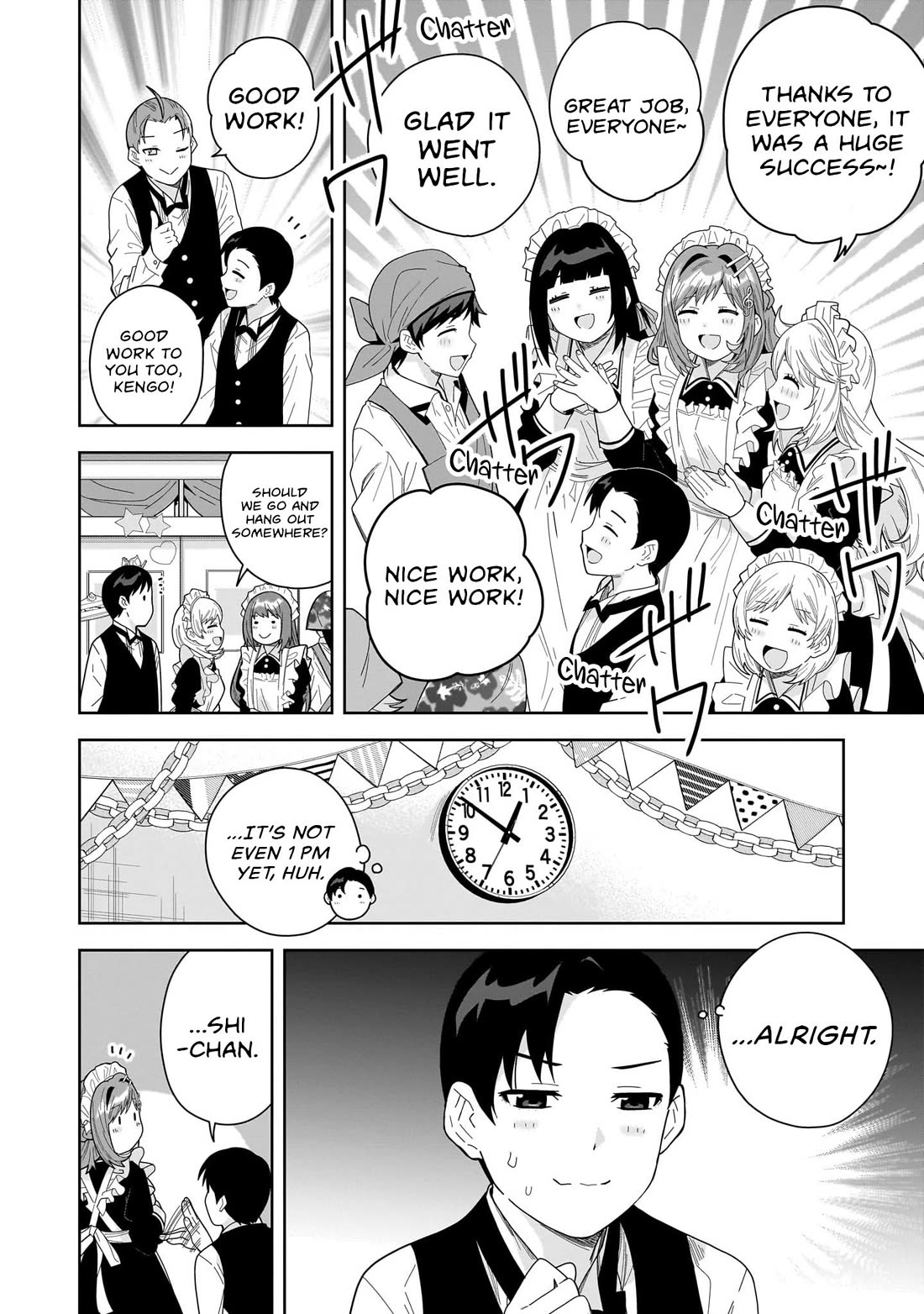 The Idol Girl in My Class Is Acting Suspiciously Chapter 30 page 12 - Chapter 30: Angel Surprise!?