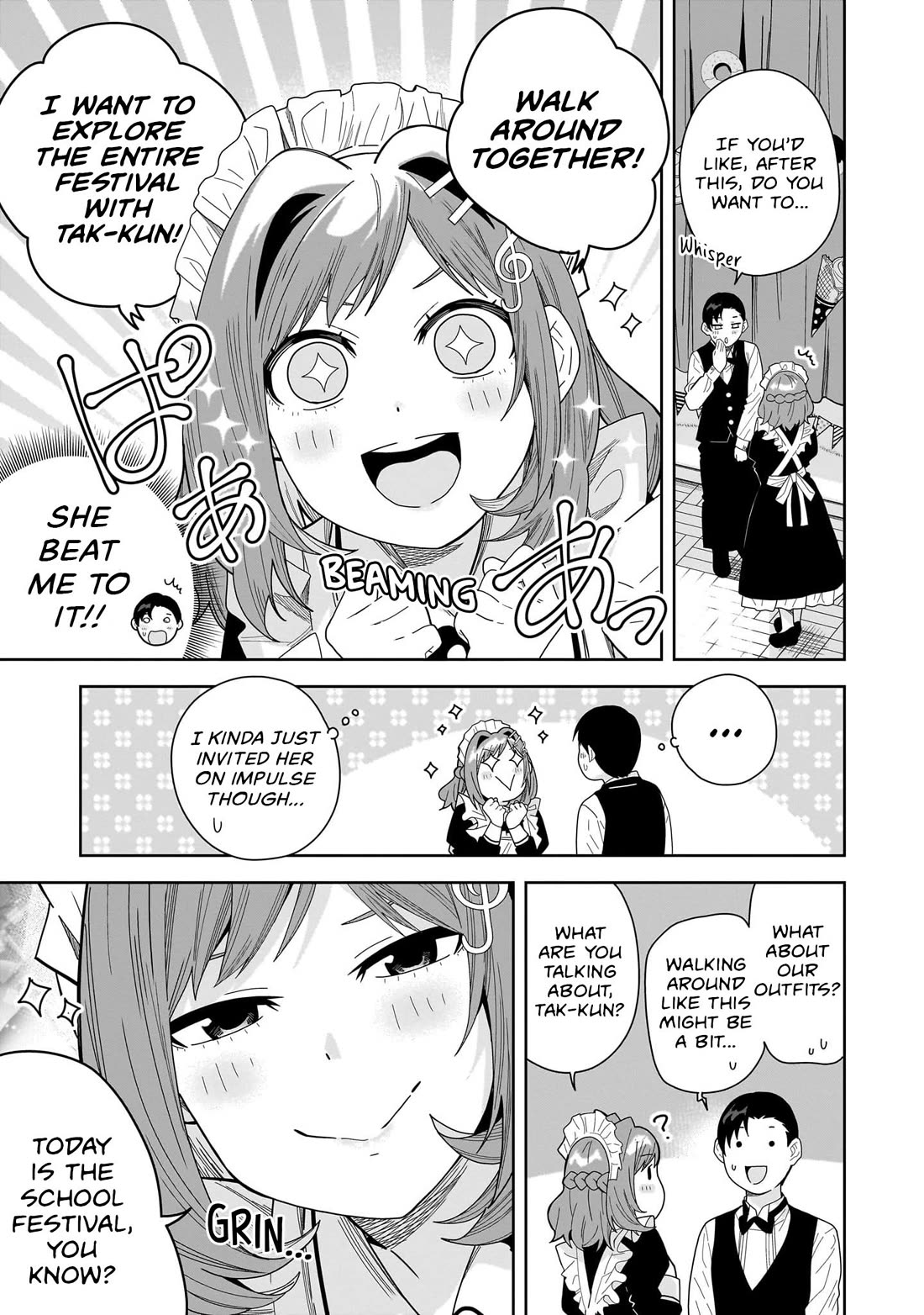 The Idol Girl in My Class Is Acting Suspiciously Chapter 30 page 13 - Chapter 30: Angel Surprise!?