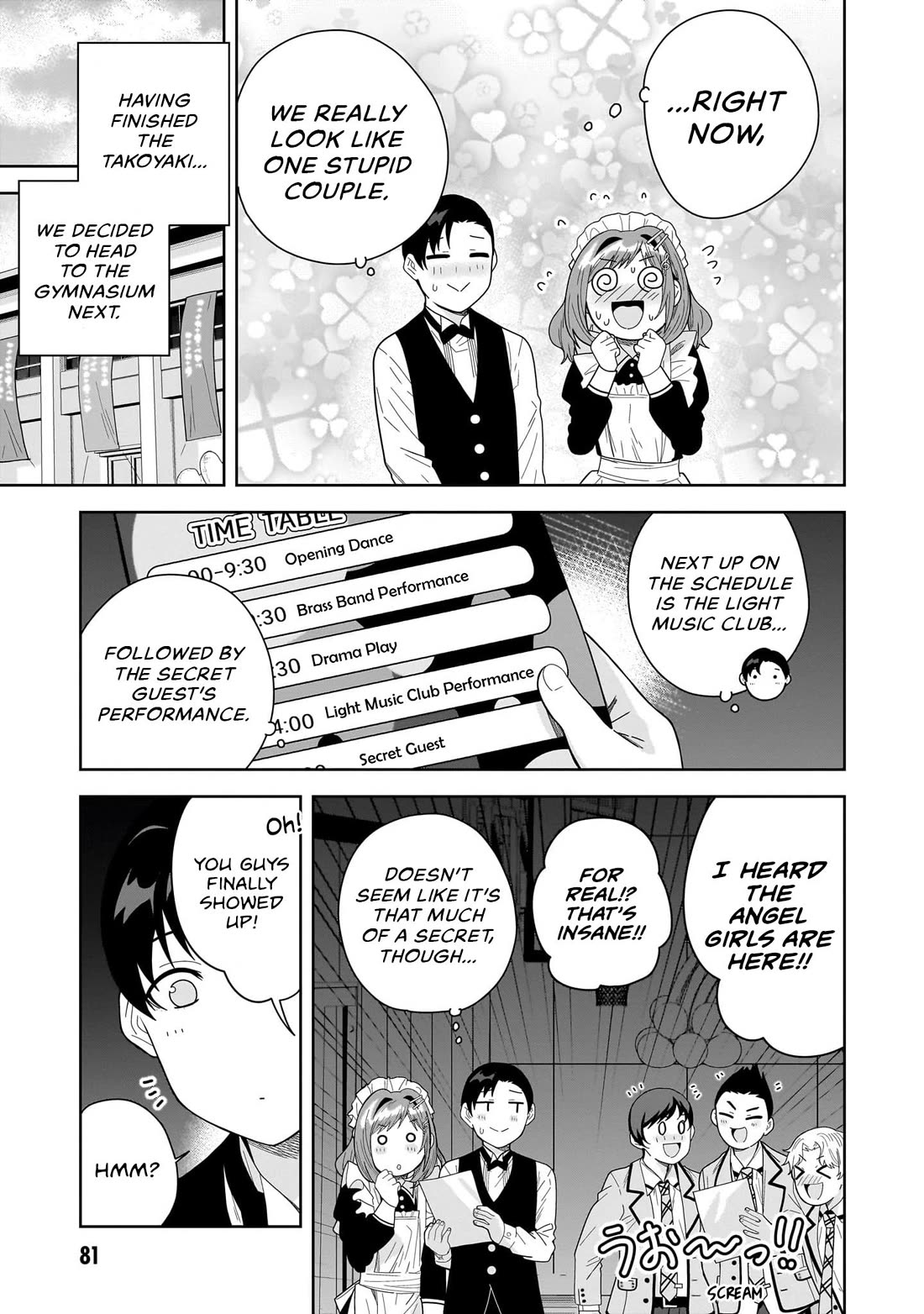 The Idol Girl in My Class Is Acting Suspiciously Chapter 30 page 27 - Chapter 30: Angel Surprise!?