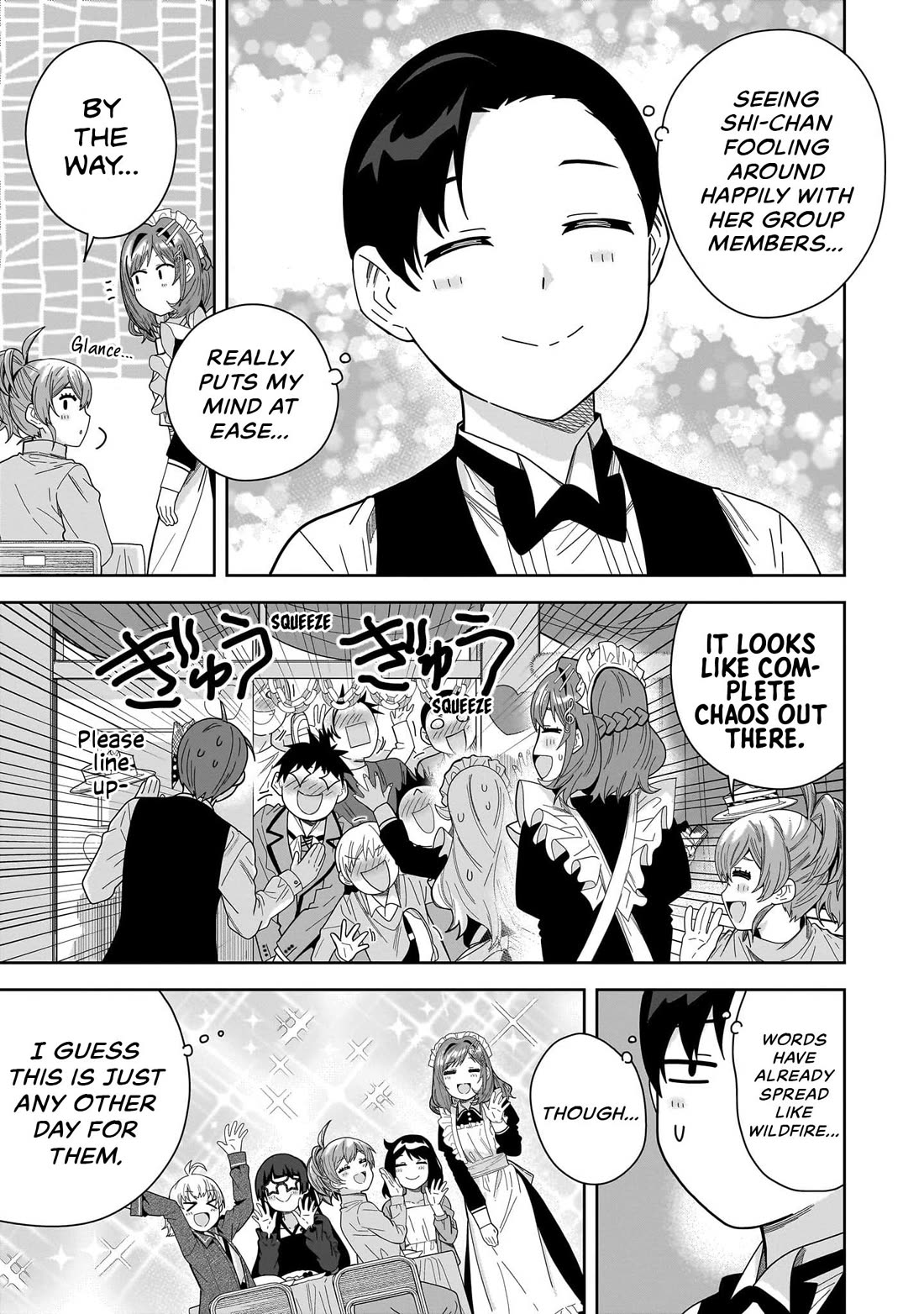 The Idol Girl in My Class Is Acting Suspiciously Chapter 30 page 7 - Chapter 30: Angel Surprise!?