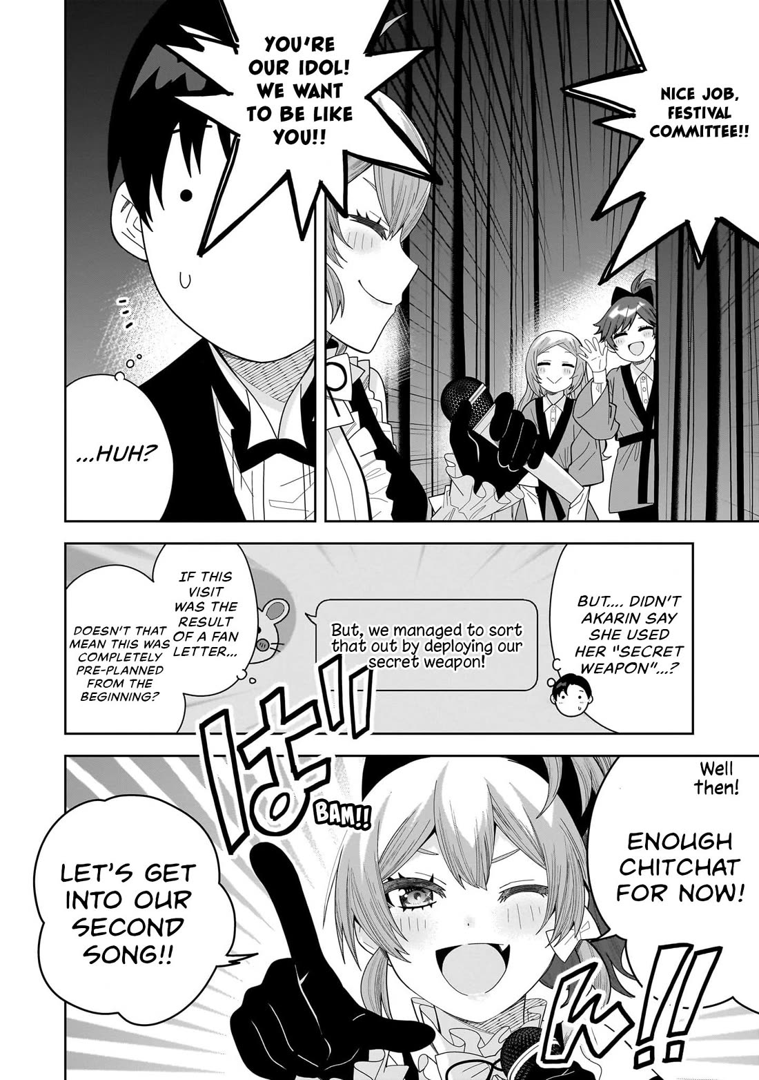 The Idol Girl in My Class Is Acting Suspiciously Chapter 31 page 15 - Chapter 31: On the Stage...