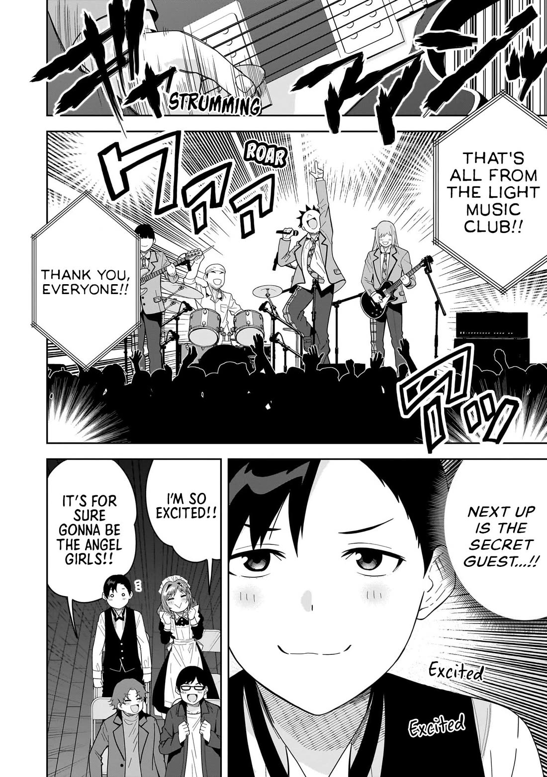 The Idol Girl in My Class Is Acting Suspiciously Chapter 31 page 4 - Chapter 31: On the Stage...