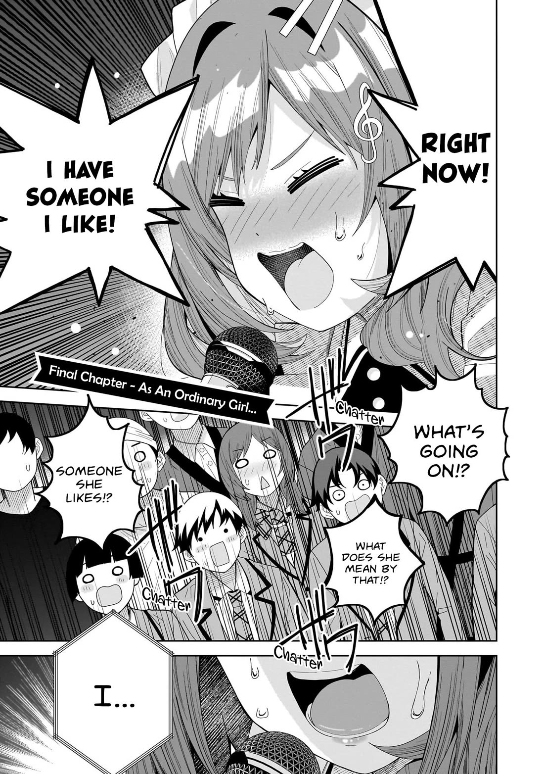 The Idol Girl in My Class Is Acting Suspiciously Chapter 32 page 1 - Chapter 32: As An Ordinary Girl... [END]