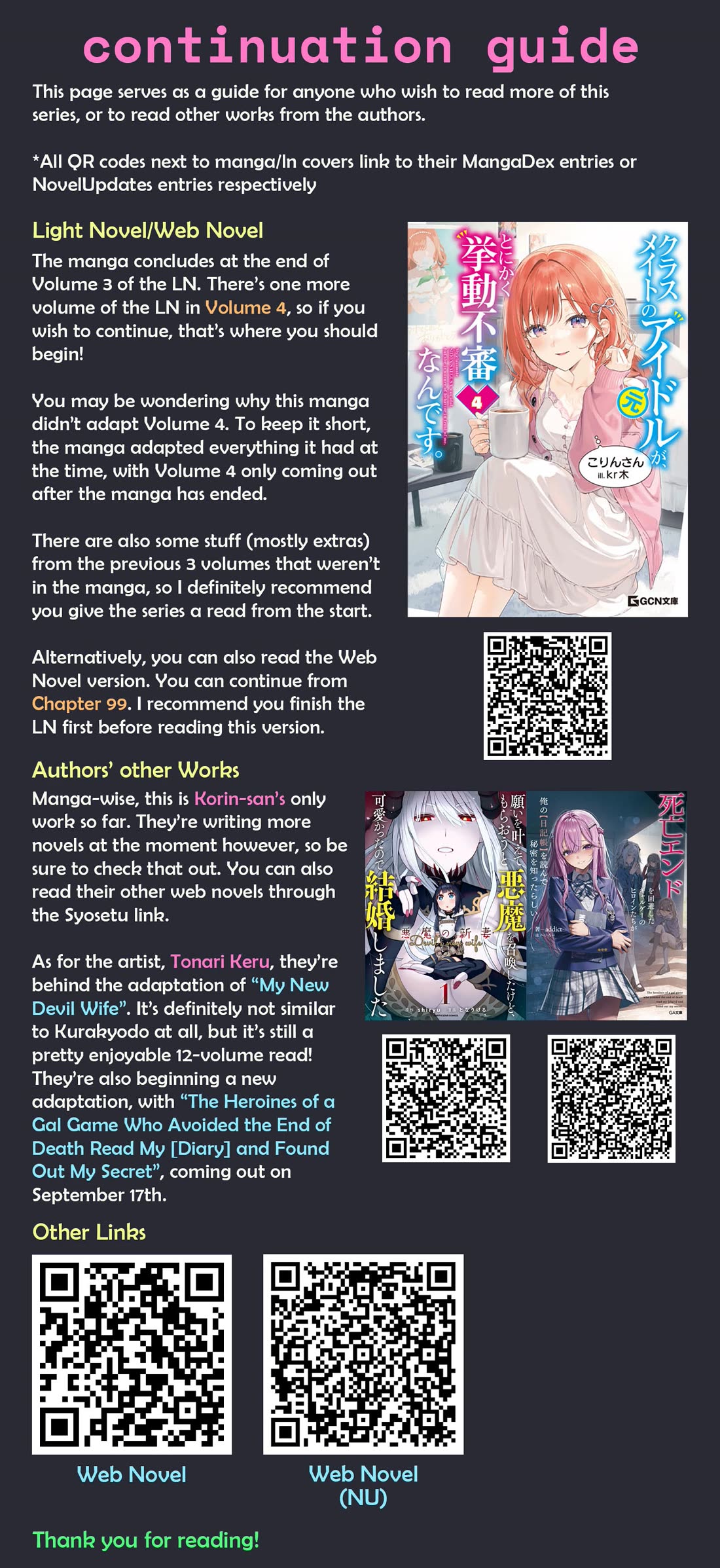 The Idol Girl in My Class Is Acting Suspiciously Chapter 32 page 28 - Chapter 32: As An Ordinary Girl... [END]