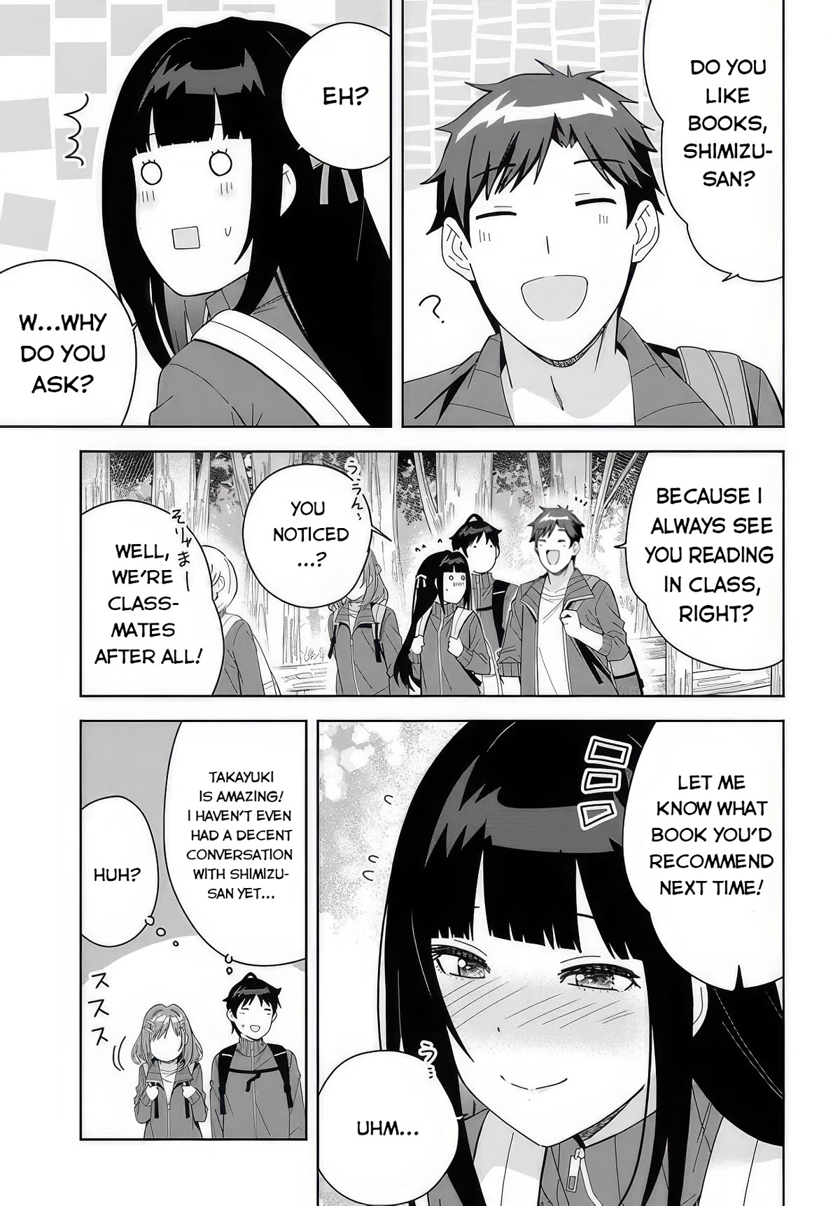 The Idol Girl in My Class Is Acting Suspiciously Chapter 4 page 13 - Chapter 4: Let's go on a field trip