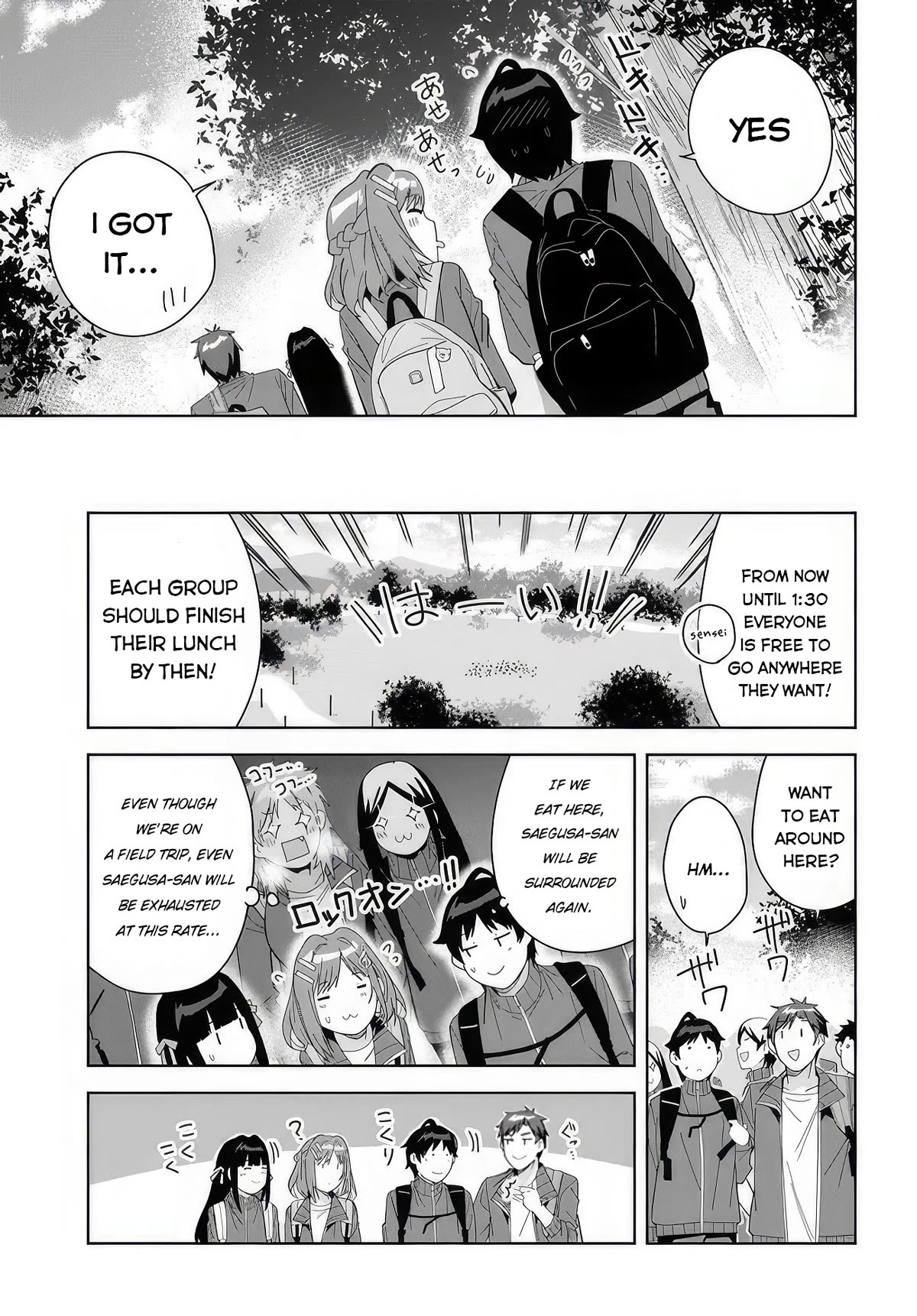 The Idol Girl in My Class Is Acting Suspiciously Chapter 4 page 19 - Chapter 4: Let's go on a field trip
