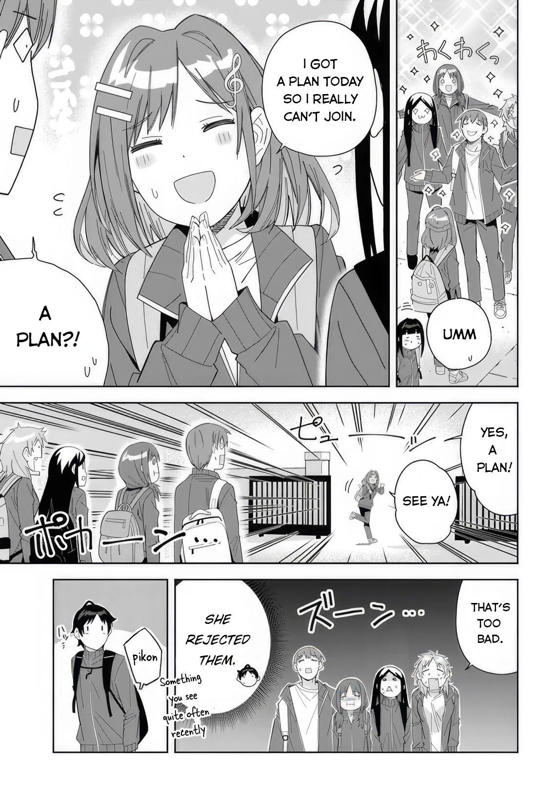 The Idol Girl in My Class Is Acting Suspiciously Chapter 5 page 3 - Chapter 5: Karaoke Party