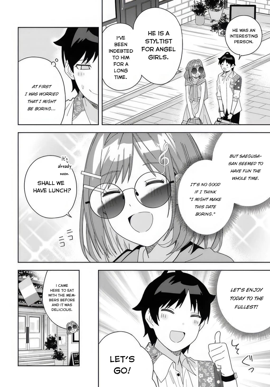 The Idol Girl in My Class Is Acting Suspiciously Chapter 6 page 20 - Chapter 6: Date...?
