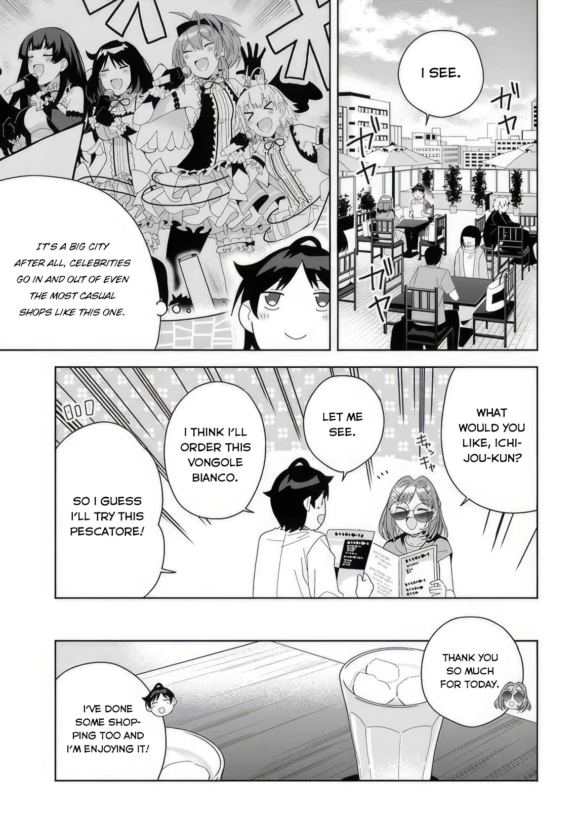 The Idol Girl in My Class Is Acting Suspiciously Chapter 6 page 21 - Chapter 6: Date...?