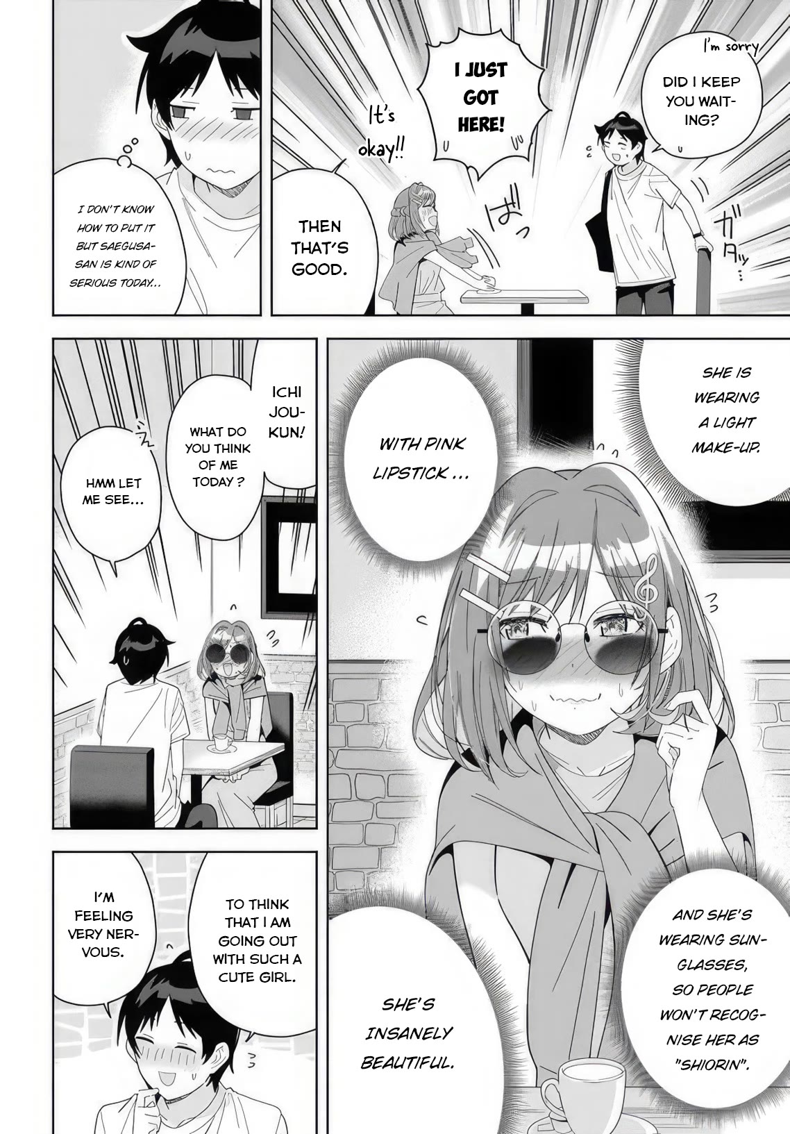 The Idol Girl in My Class Is Acting Suspiciously Chapter 6 page 4 - Chapter 6: Date...?