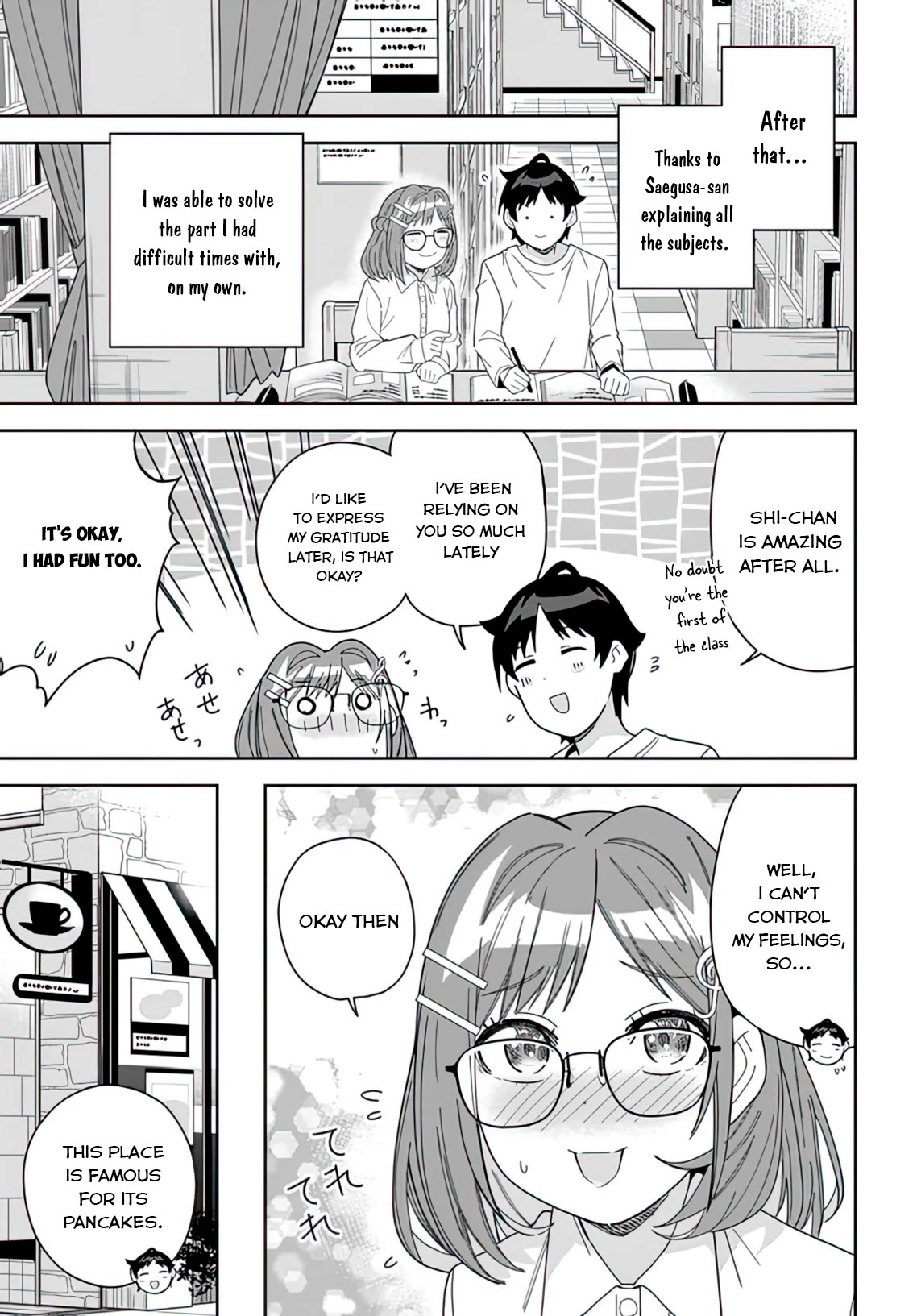 The Idol Girl in My Class Is Acting Suspiciously Chapter 8 page 11 - Chapter 8: Let's have a study group for the test!