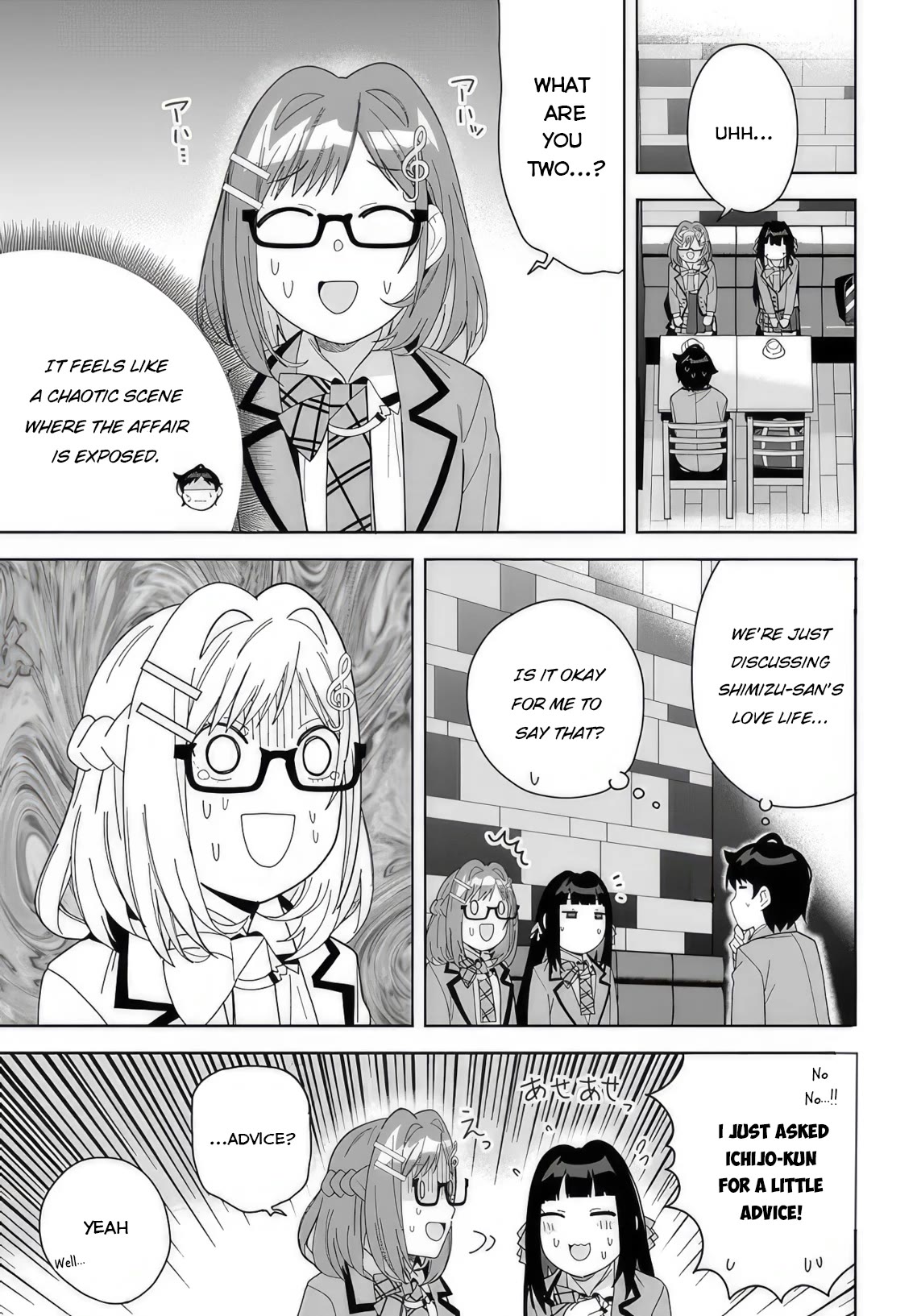 The Idol Girl in My Class Is Acting Suspiciously Chapter 8 page 30 - Chapter 8: Let's have a study group for the test!