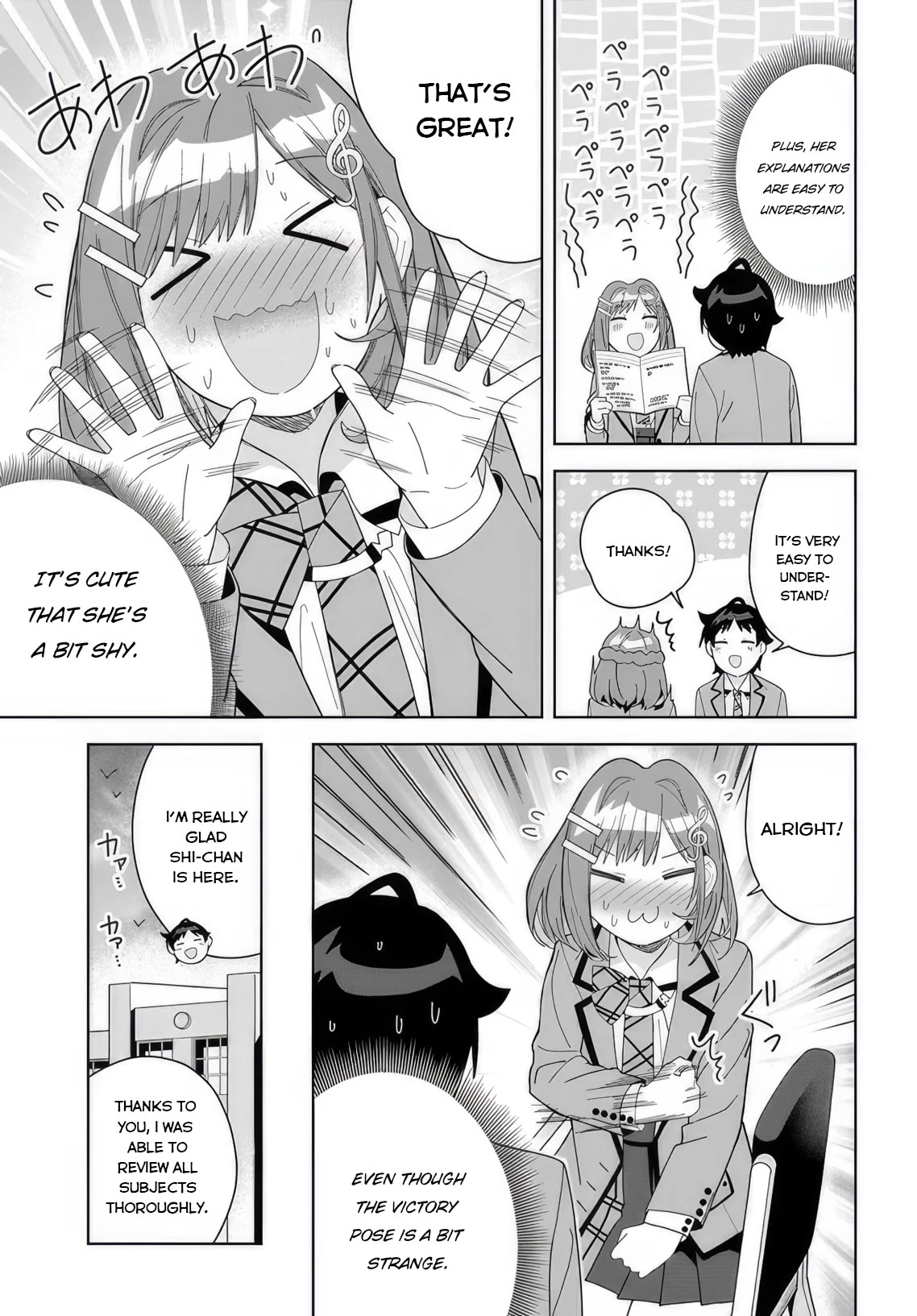 The Idol Girl in My Class Is Acting Suspiciously Chapter 8 page 5 - Chapter 8: Let's have a study group for the test!
