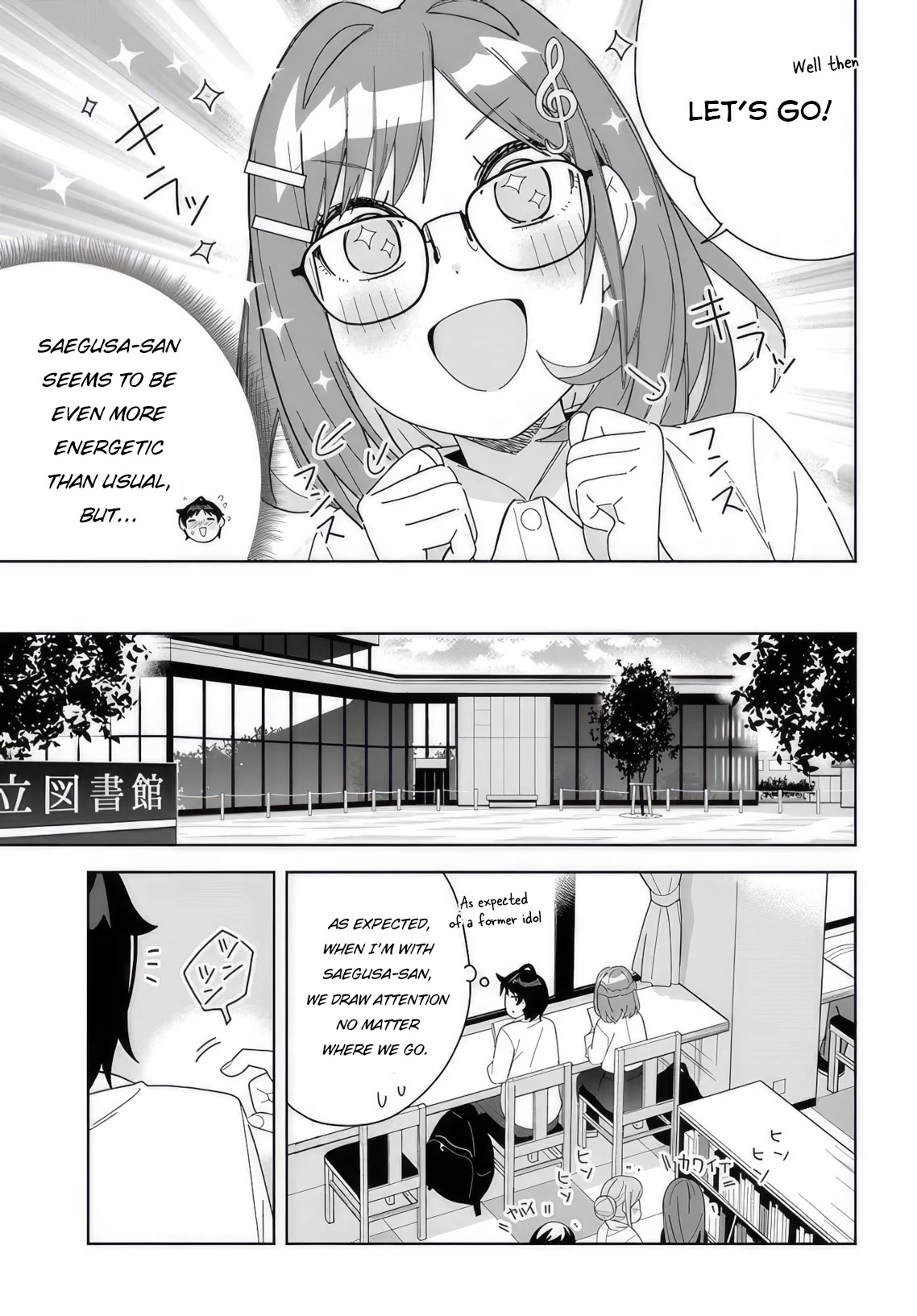 The Idol Girl in My Class Is Acting Suspiciously Chapter 8 page 9 - Chapter 8: Let's have a study group for the test!