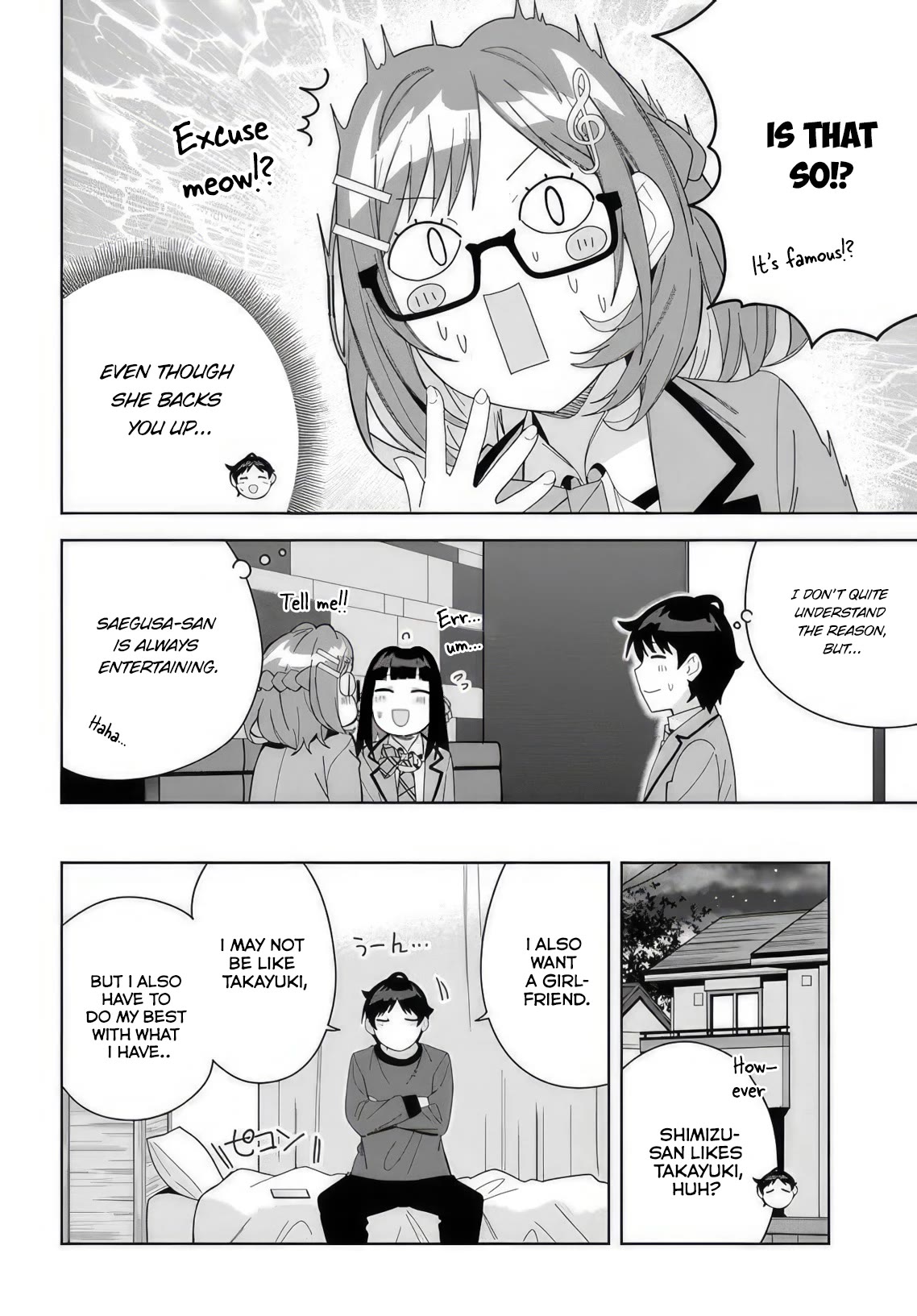 The Idol Girl in My Class Is Acting Suspiciously Chapter 9 page 4 - Chapter 9: I need some advice.