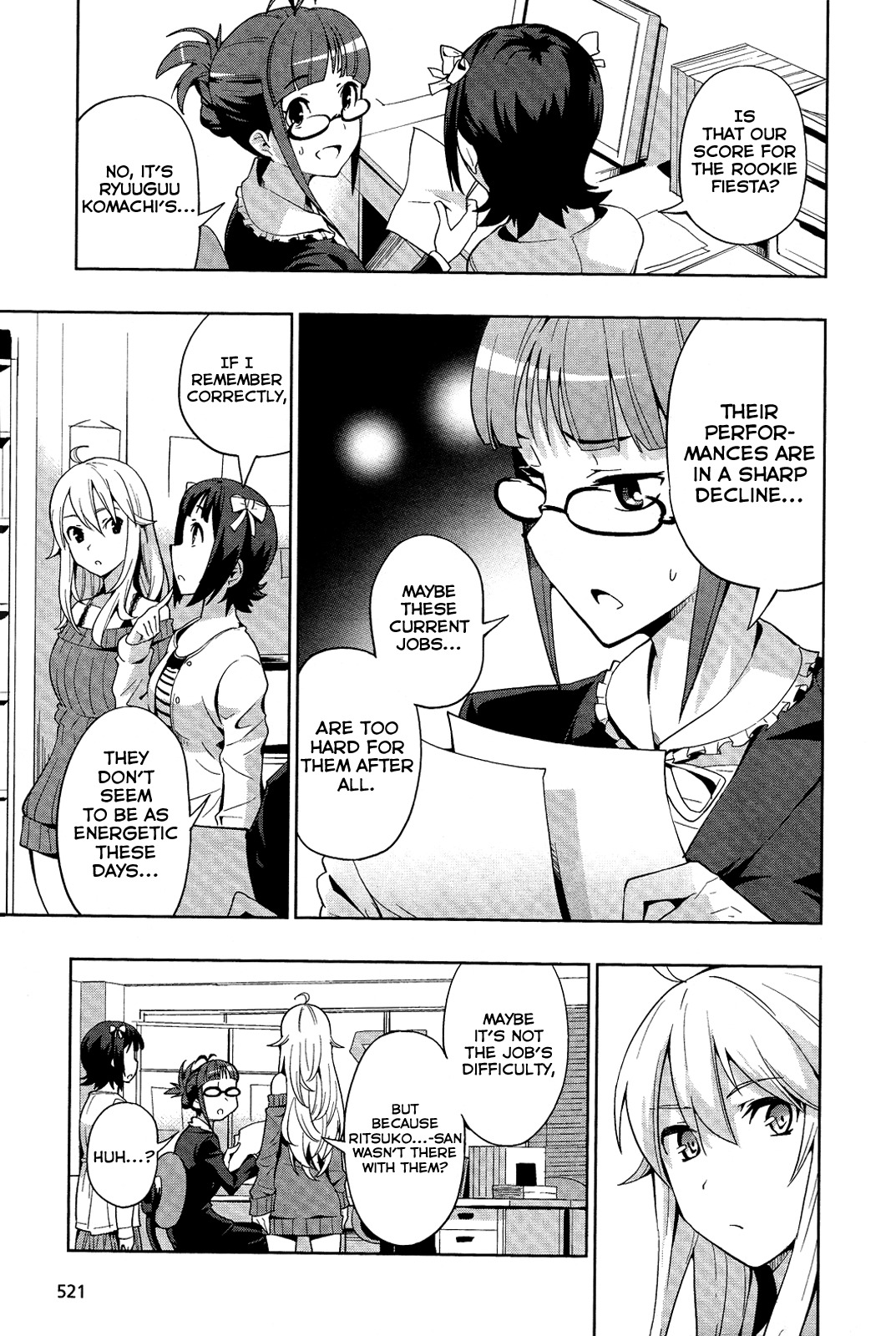 The Idolm@ster 2: Colorful Days Chapter 13 page 17 - Chapter 13