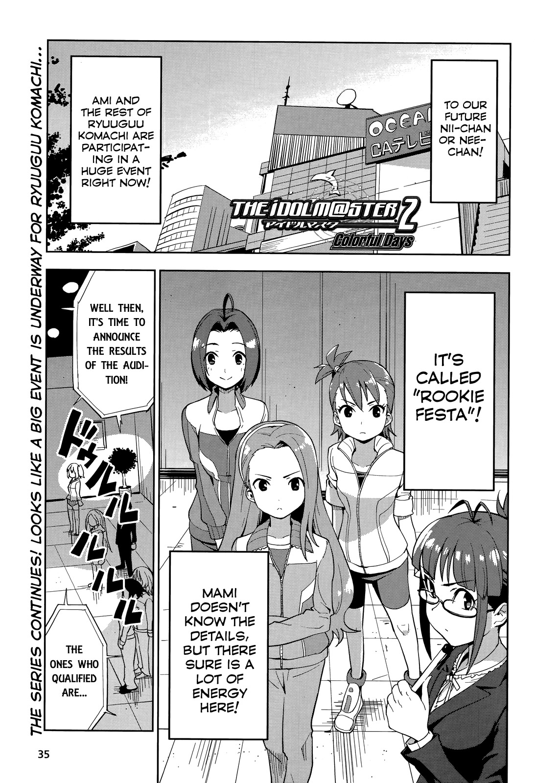 The Idolm@ster 2: Colorful Days Chapter 8 page 1 - Chapter 8