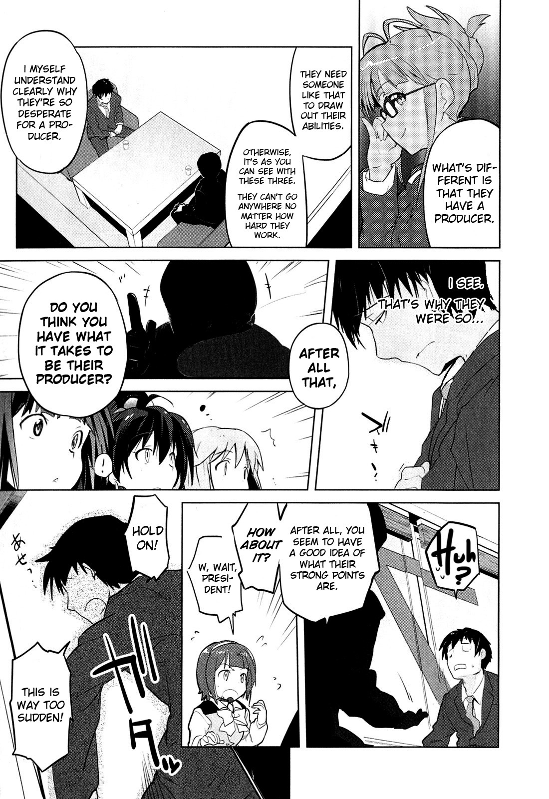 The Idolm@ster 2: The World Is All One!! Chapter 1 page 17 - Chapter 1: Producer?