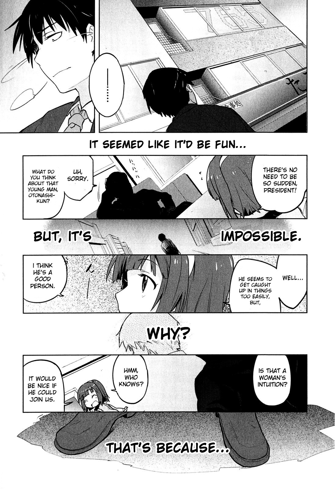 The Idolm@ster 2: The World Is All One!! Chapter 1 page 21 - Chapter 1: Producer?