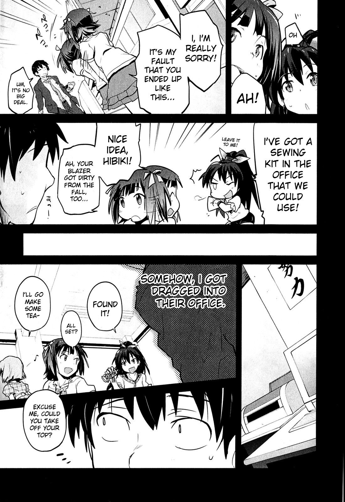 The Idolm@ster 2: The World Is All One!! Chapter 1 page 8 - Chapter 1: Producer?
