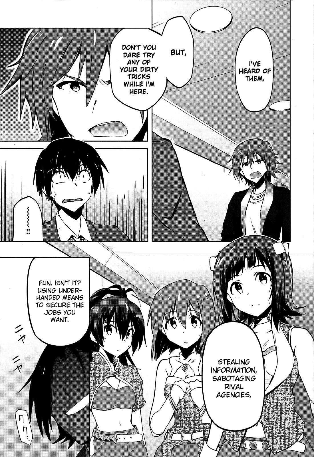 The Idolm@ster 2: The World Is All One!! Chapter 10 page 1 - Chapter 10: Tilting the Scales