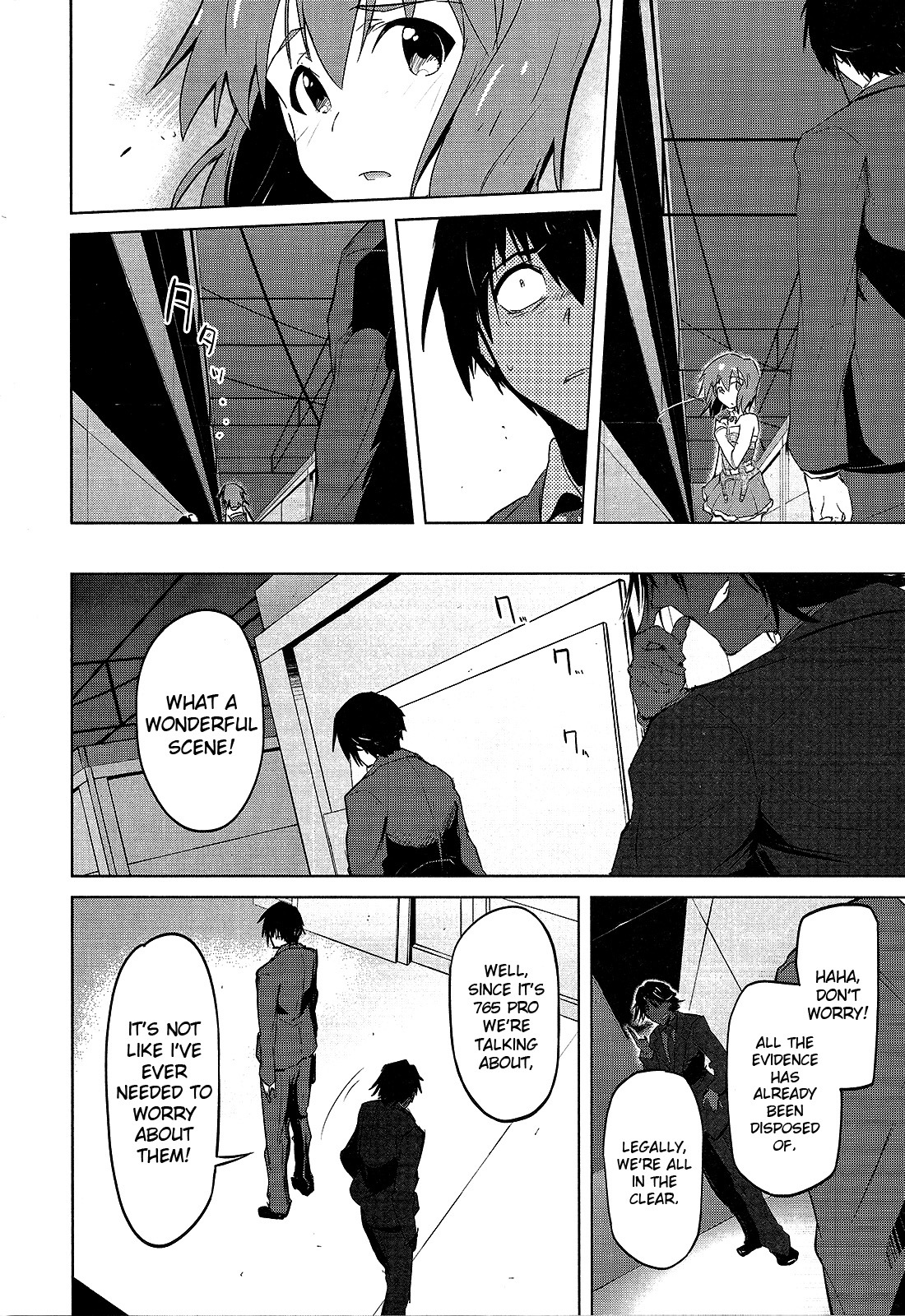The Idolm@ster 2: The World Is All One!! Chapter 11 page 17 - Chapter 11: A Flash-Frozen Relationship
