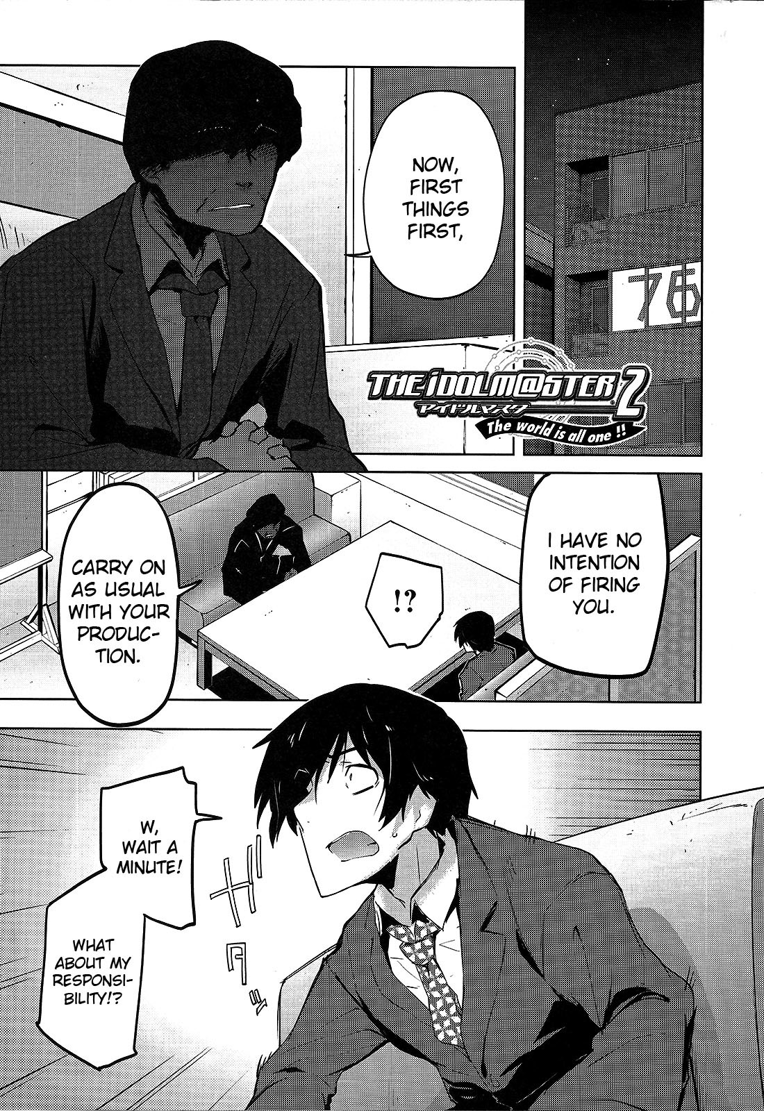 The Idolm@ster 2: The World Is All One!! Chapter 12 page 1 - Chapter 12: One Step Closer