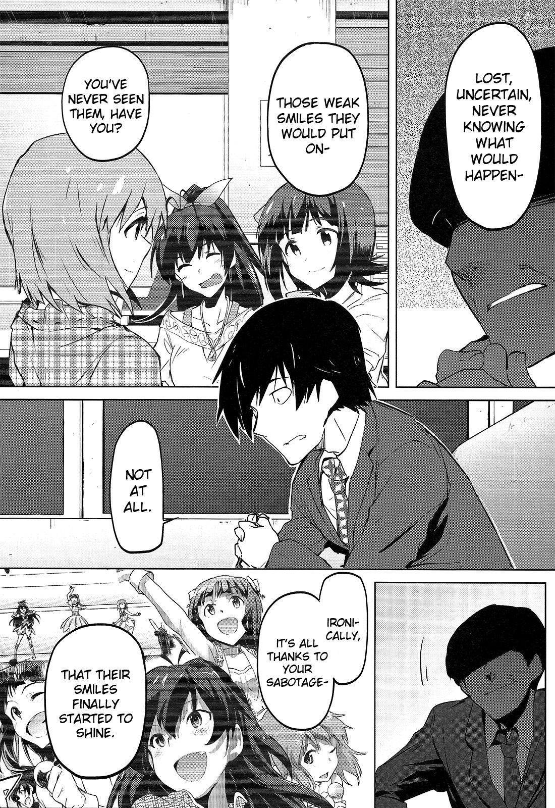 The Idolm@ster 2: The World Is All One!! Chapter 12 page 4 - Chapter 12: One Step Closer