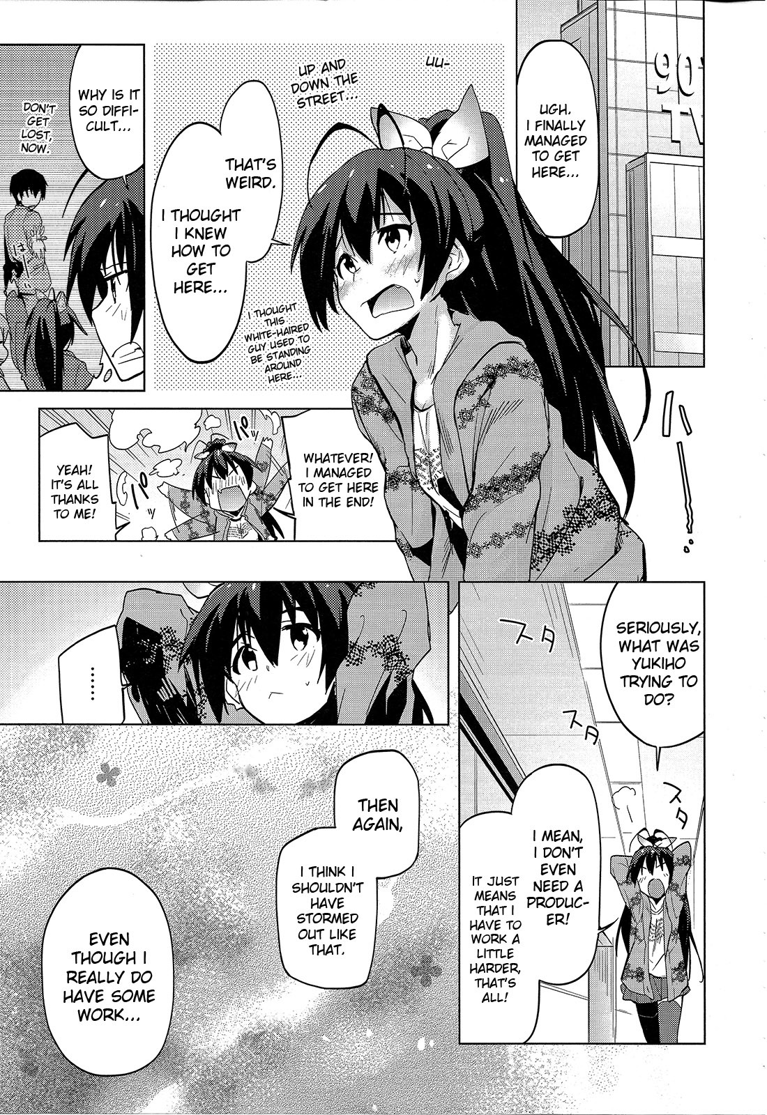 The Idolm@ster 2: The World Is All One!! Chapter 13 page 11 - Chapter 13: Dissonant Solo, Melodic Fugue