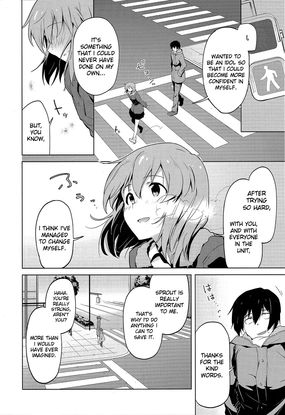 The Idolm@ster 2: The World Is All One!! Chapter 13 page 4 - Chapter 13: Dissonant Solo, Melodic Fugue
