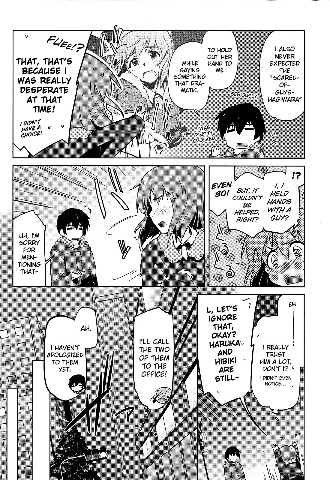 The Idolm@ster 2: The World Is All One!! Chapter 13 page 5 - Chapter 13: Dissonant Solo, Melodic Fugue