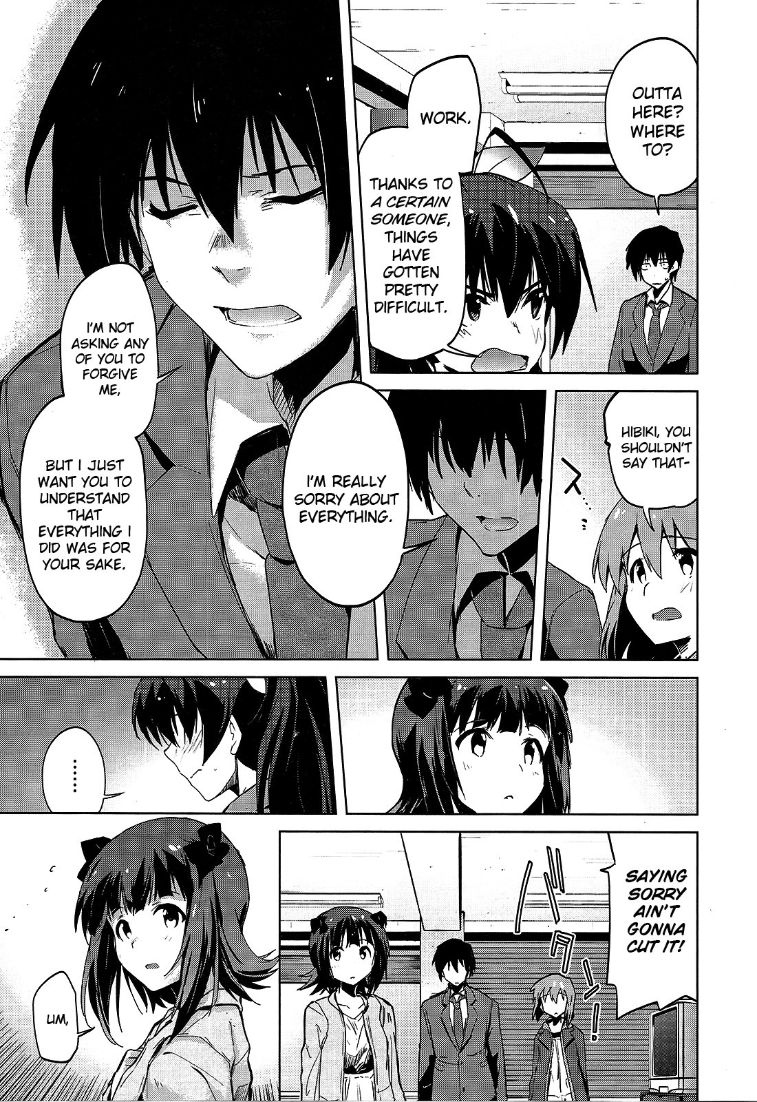 The Idolm@ster 2: The World Is All One!! Chapter 13 page 7 - Chapter 13: Dissonant Solo, Melodic Fugue