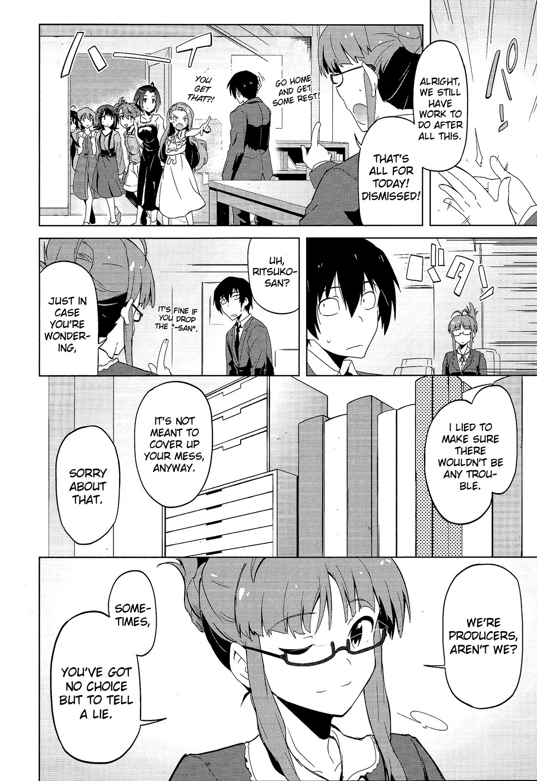 The Idolm@ster 2: The World Is All One!! Chapter 14 page 6 - Chapter 14: Seeds of Regret