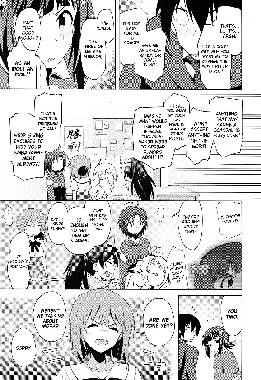 The Idolm@ster 2: The World Is All One!! Chapter 16 page 11 - Chapter 16: Budding Motivation, Growing Branches