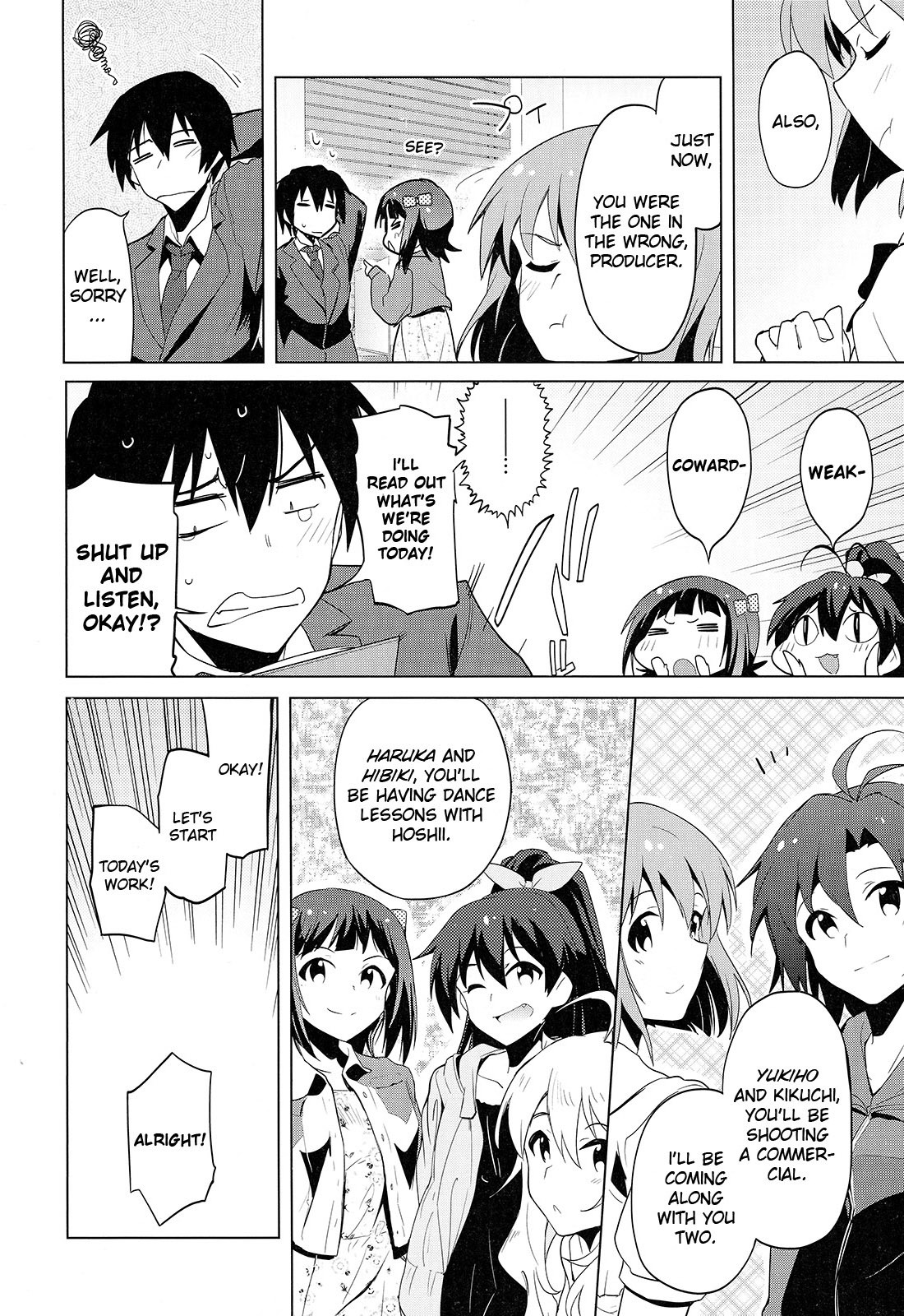 The Idolm@ster 2: The World Is All One!! Chapter 16 page 12 - Chapter 16: Budding Motivation, Growing Branches