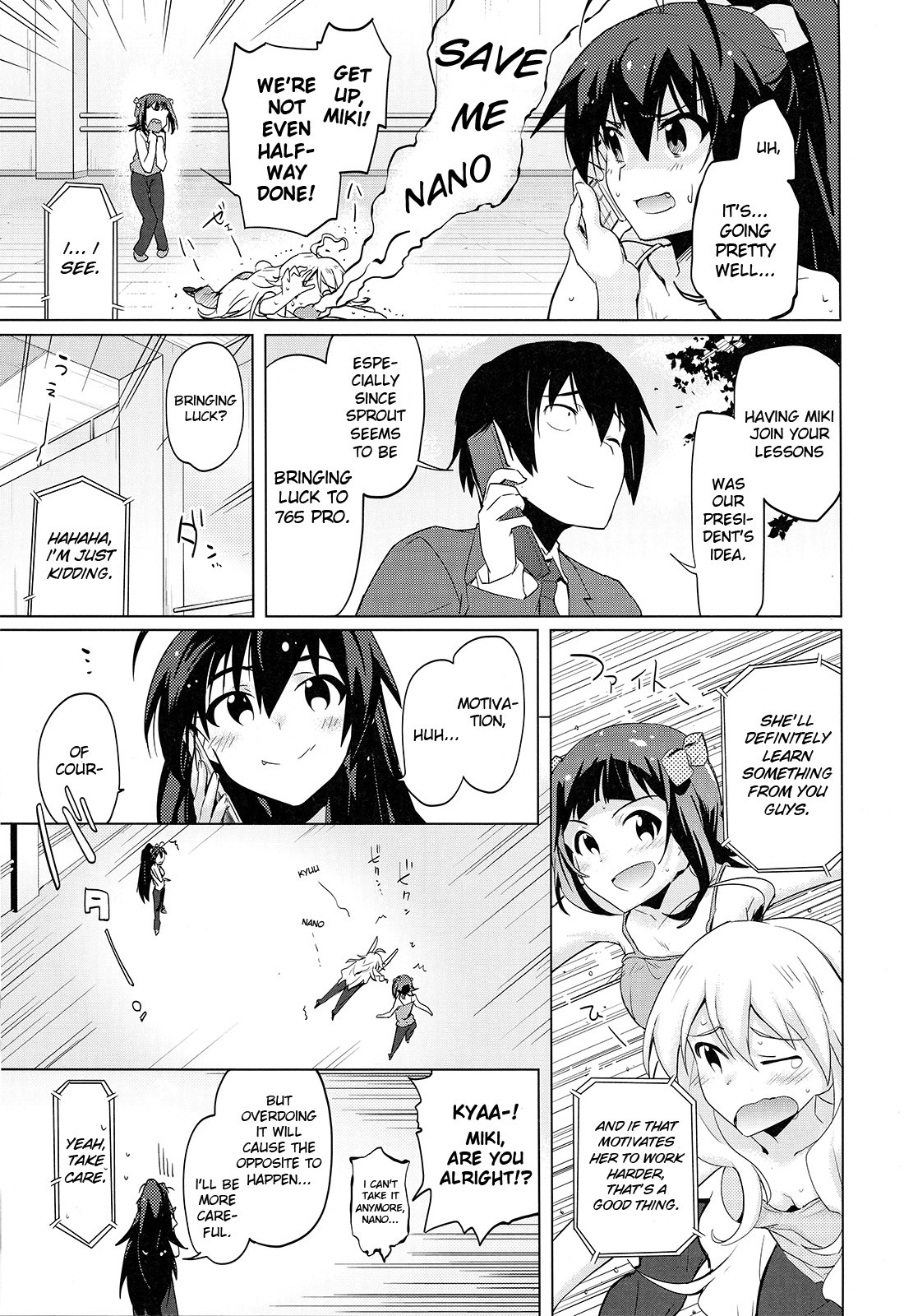 The Idolm@ster 2: The World Is All One!! Chapter 16 page 21 - Chapter 16: Budding Motivation, Growing Branches