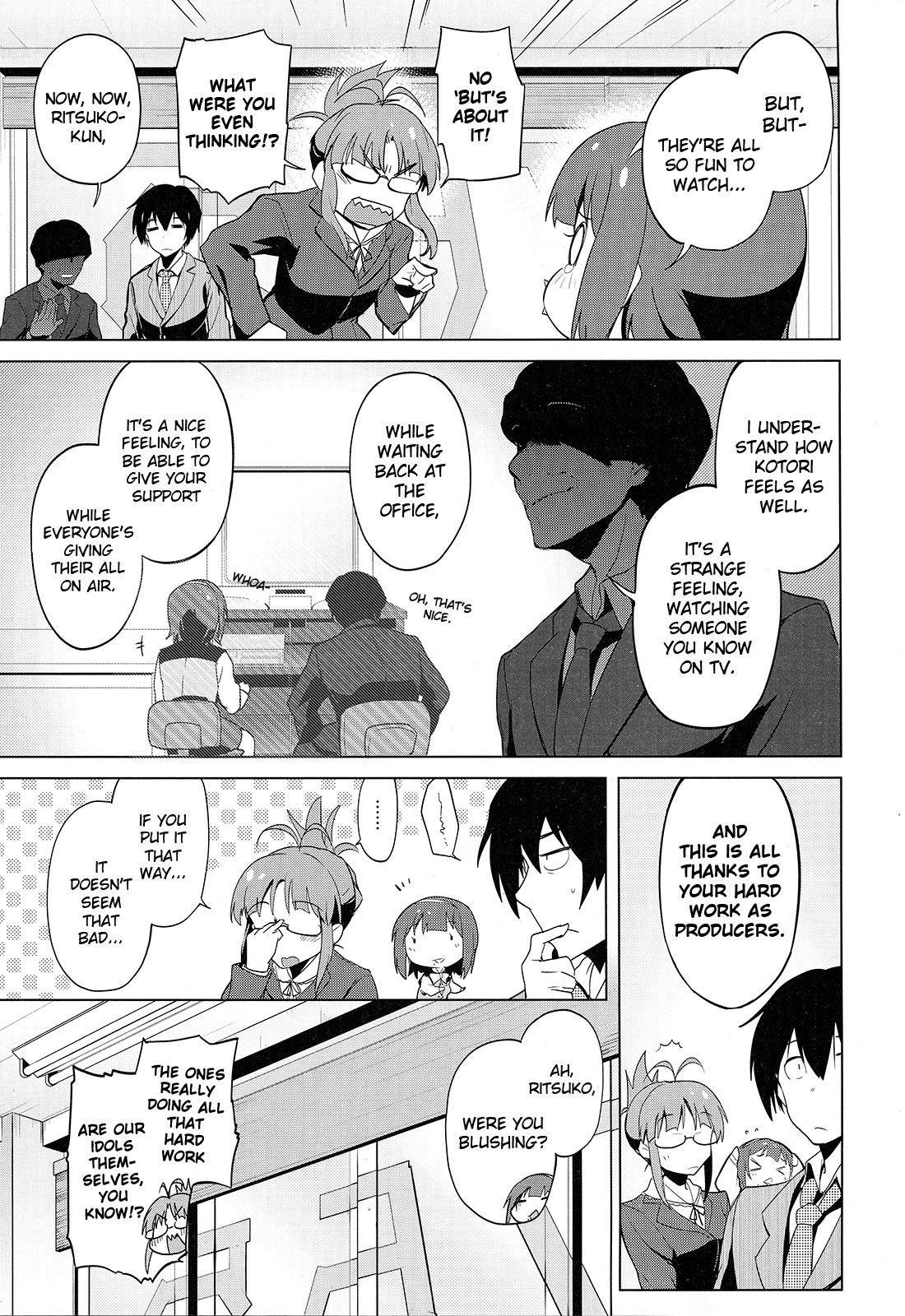 The Idolm@ster 2: The World Is All One!! Chapter 16 page 3 - Chapter 16: Budding Motivation, Growing Branches
