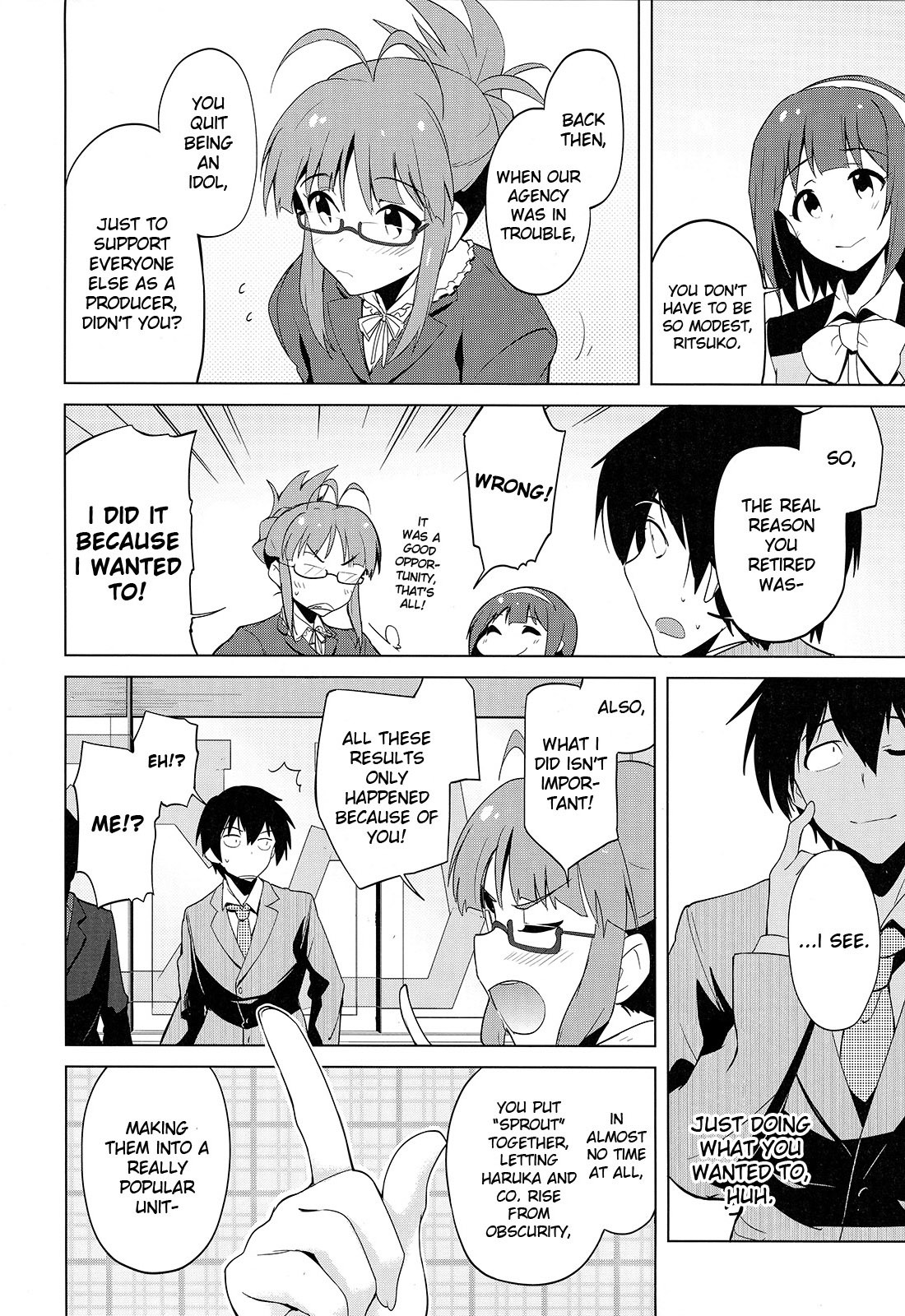 The Idolm@ster 2: The World Is All One!! Chapter 16 page 4 - Chapter 16: Budding Motivation, Growing Branches